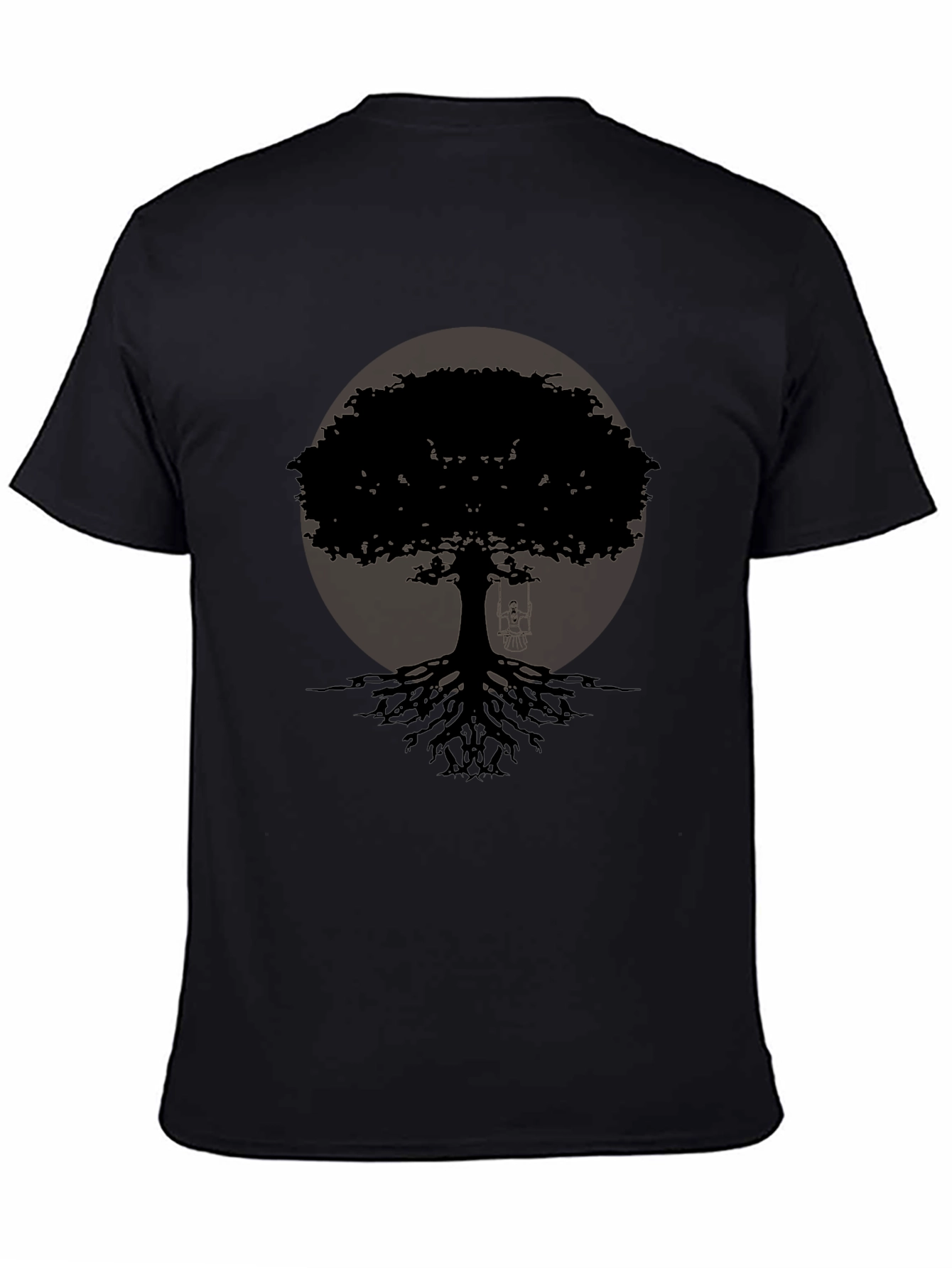 Silhouette Tree Black T-Shirt