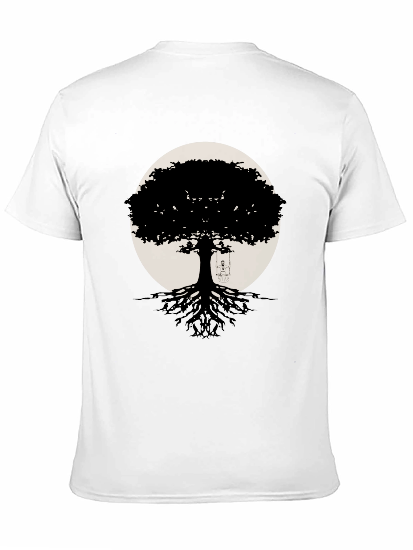 Silhouette Tree Black T-Shirt