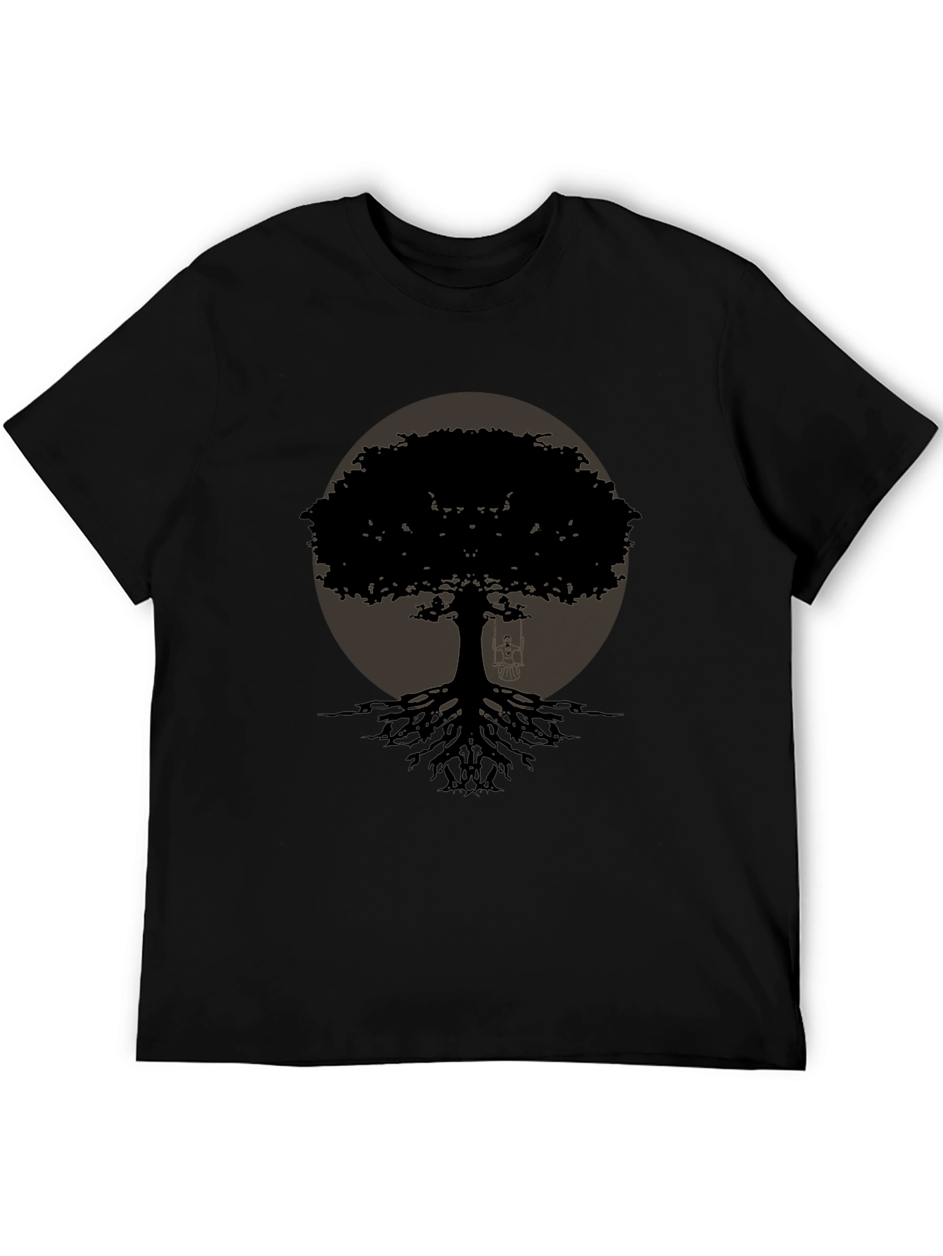 Silhouette Tree Black T-Shirt