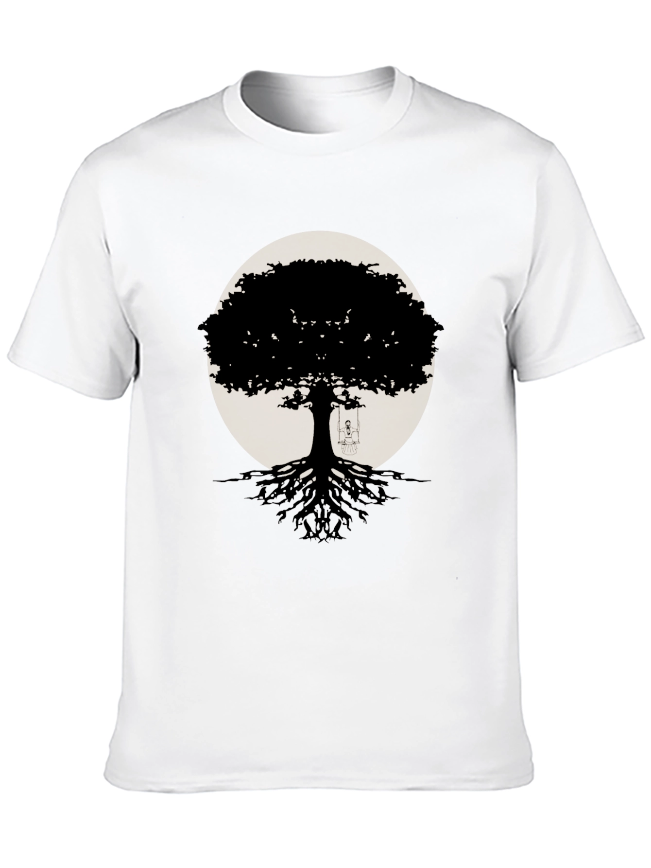 Silhouette Tree Black T-Shirt