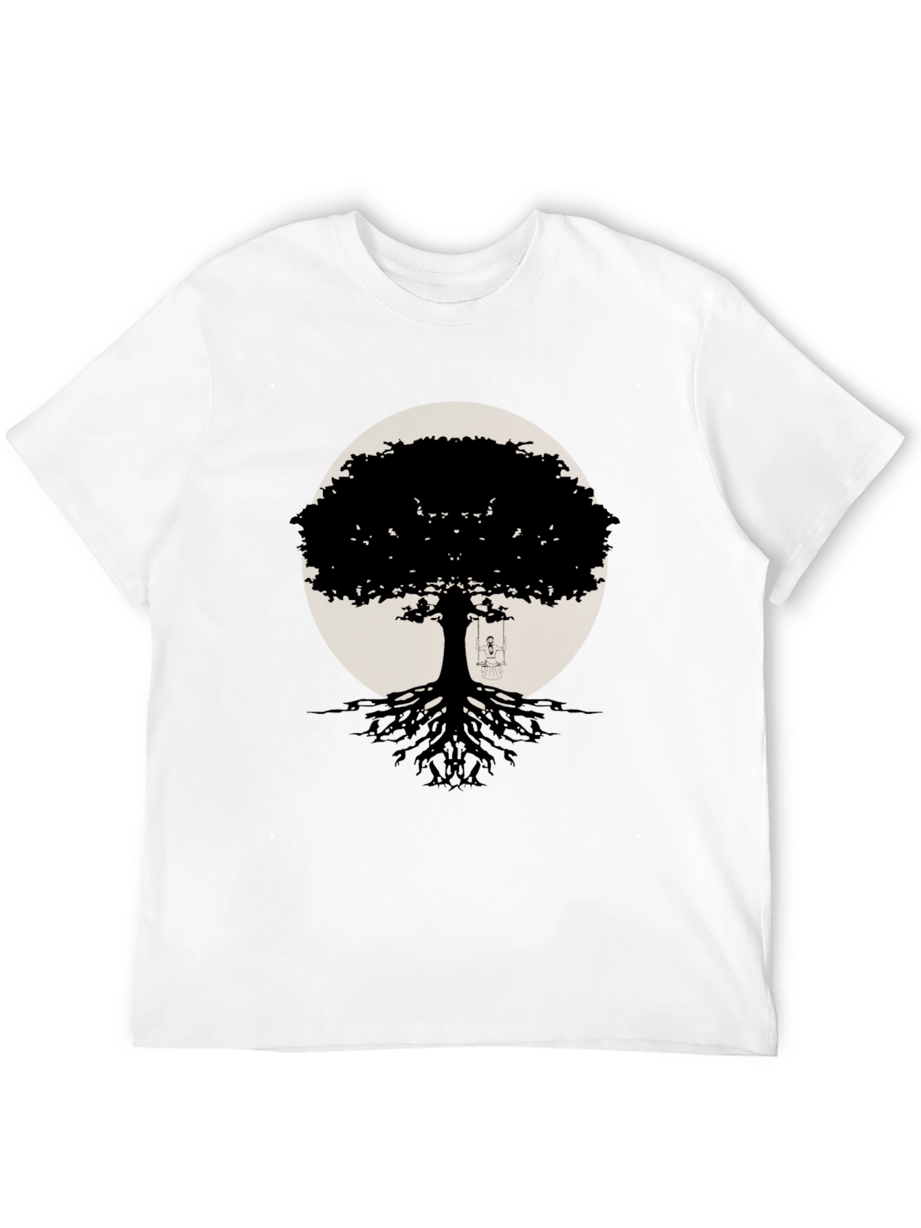 Silhouette Tree Black T-Shirt