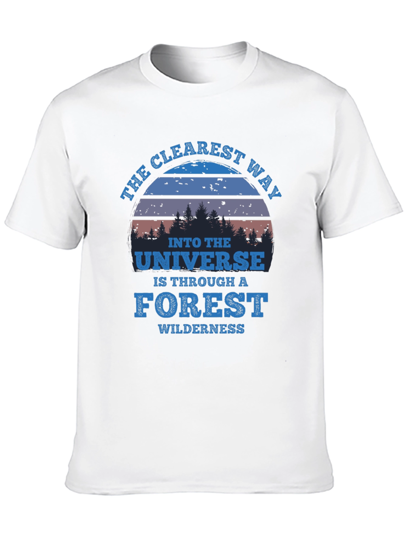 Forest Universe T-Shirt - Wilderness Adventure Tee