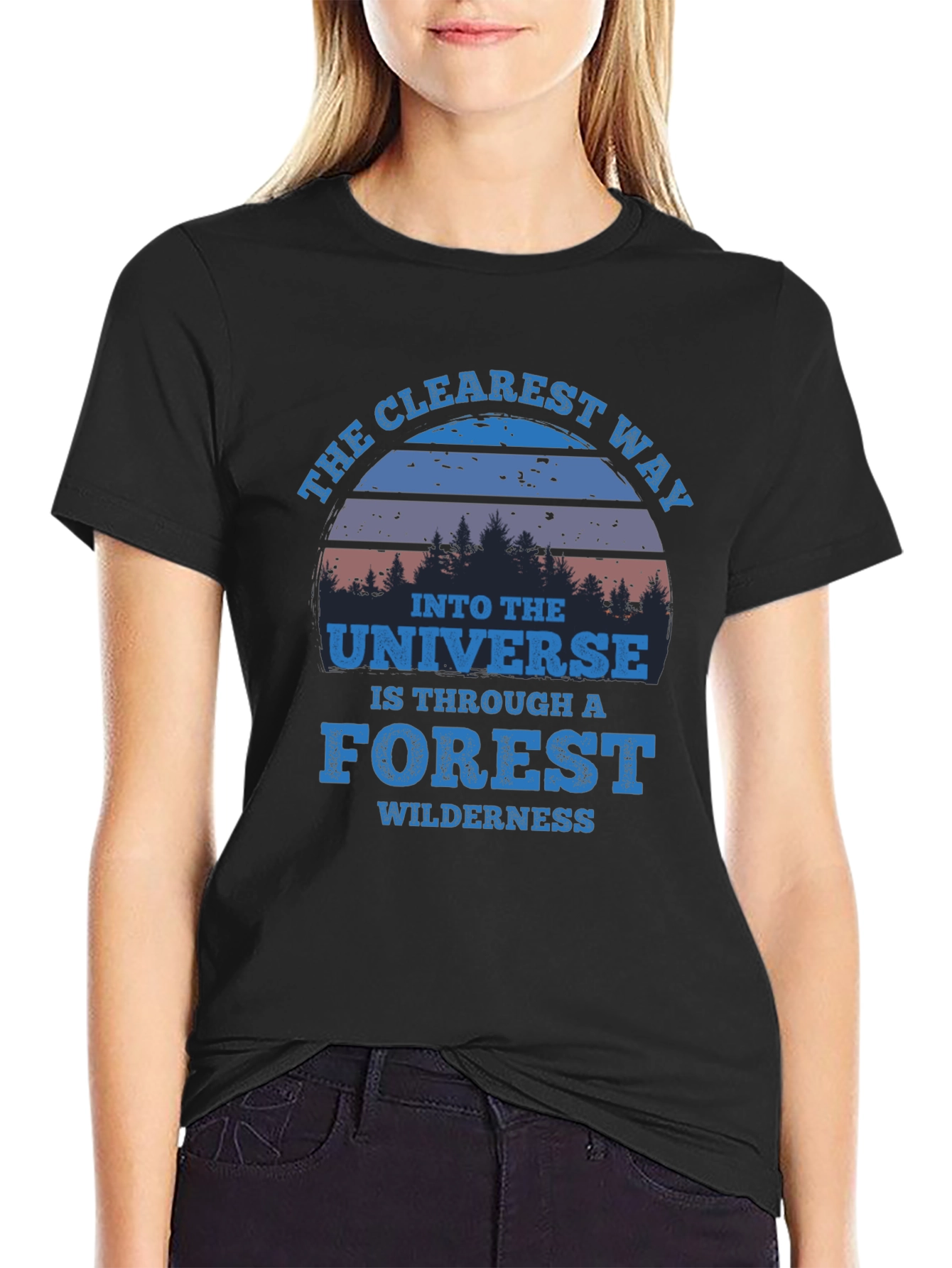 Forest Universe T-Shirt - Wilderness Adventure Tee