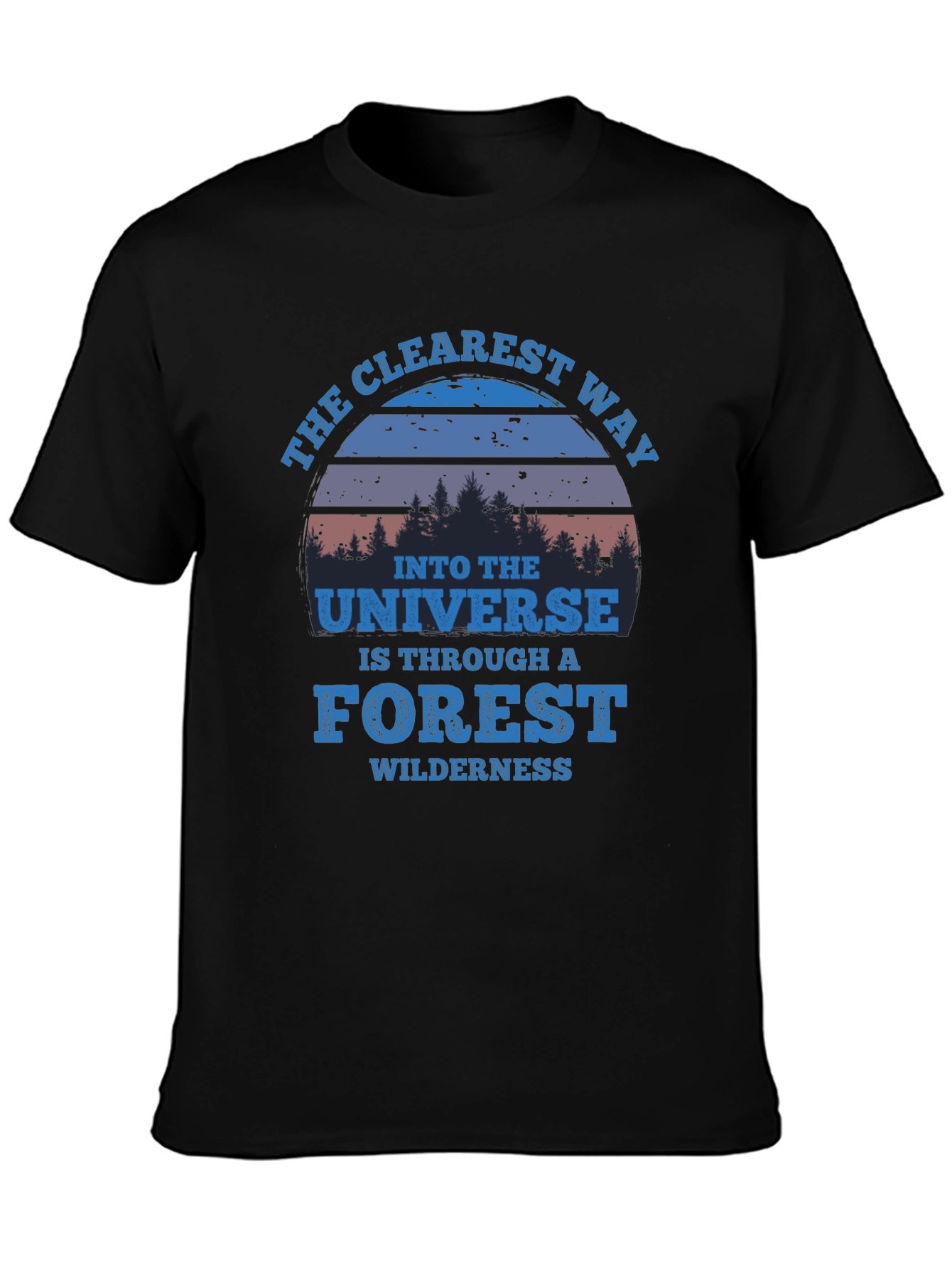 Forest Universe T-Shirt - Wilderness Adventure Tee