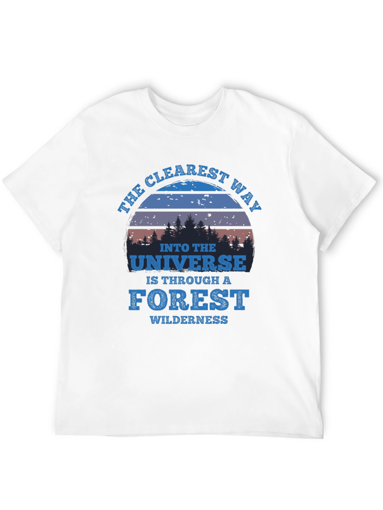 Forest Universe T-Shirt - Wilderness Adventure Tee