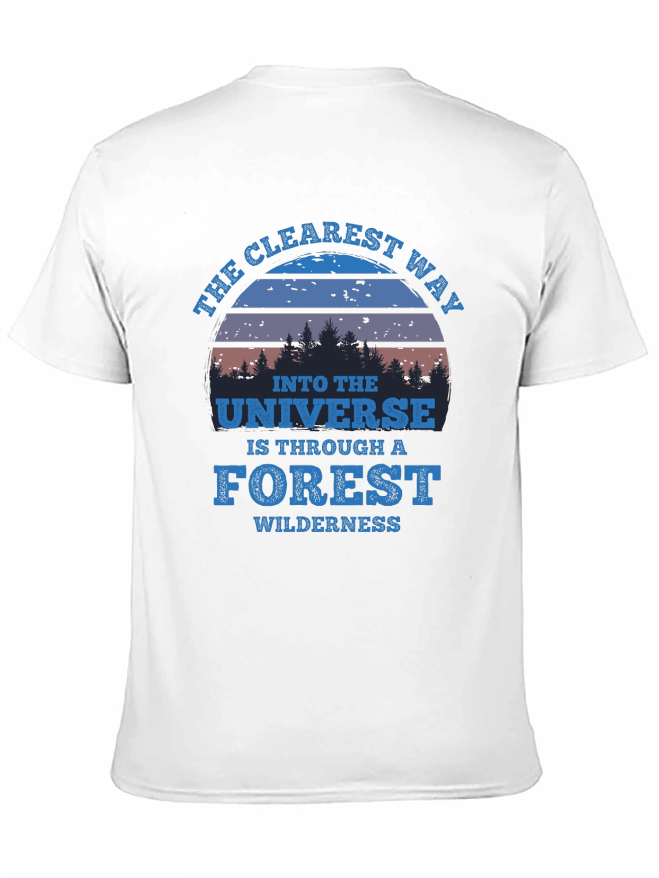 Forest Universe T-Shirt - Wilderness Adventure Tee