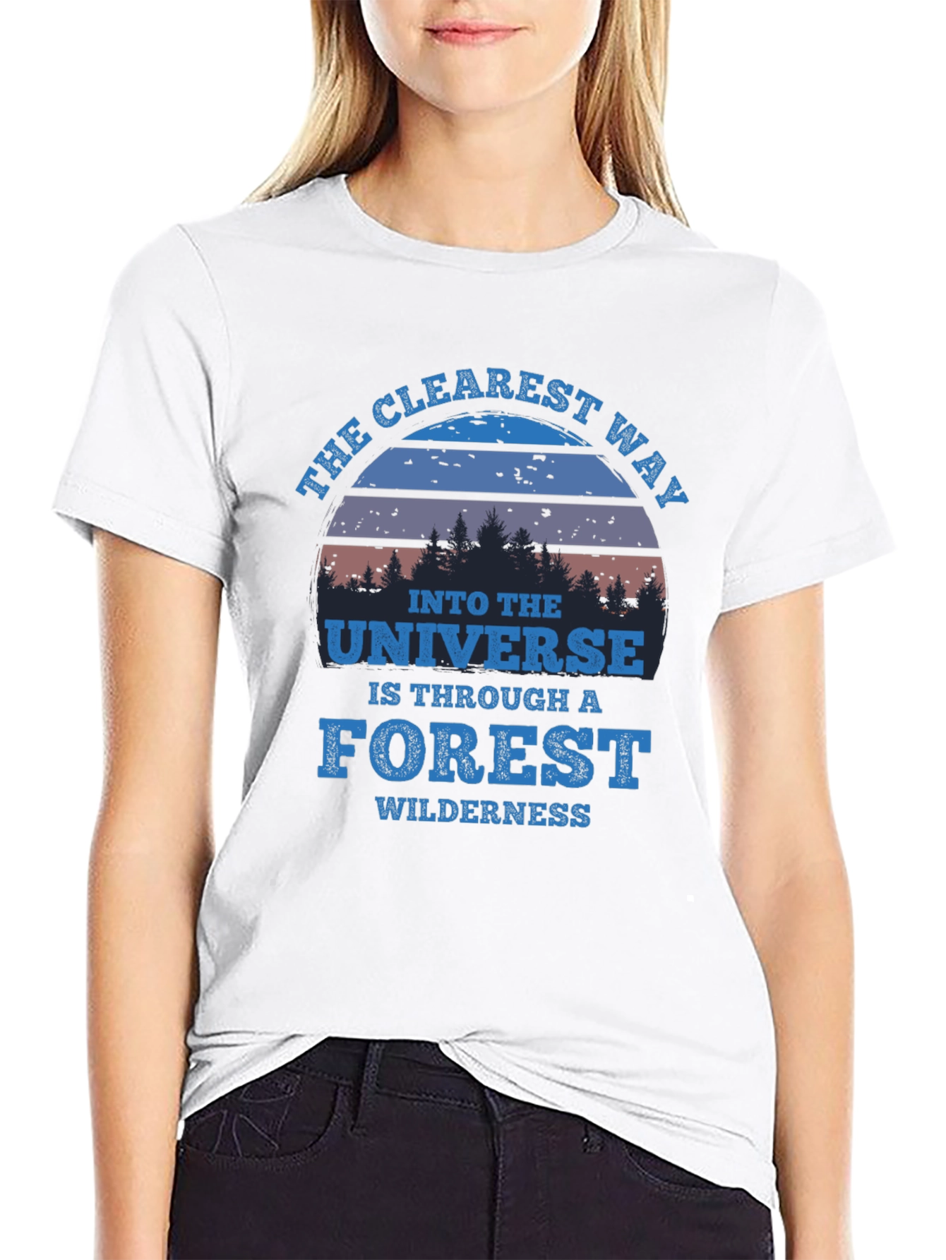Forest Universe T-Shirt - Wilderness Adventure Tee