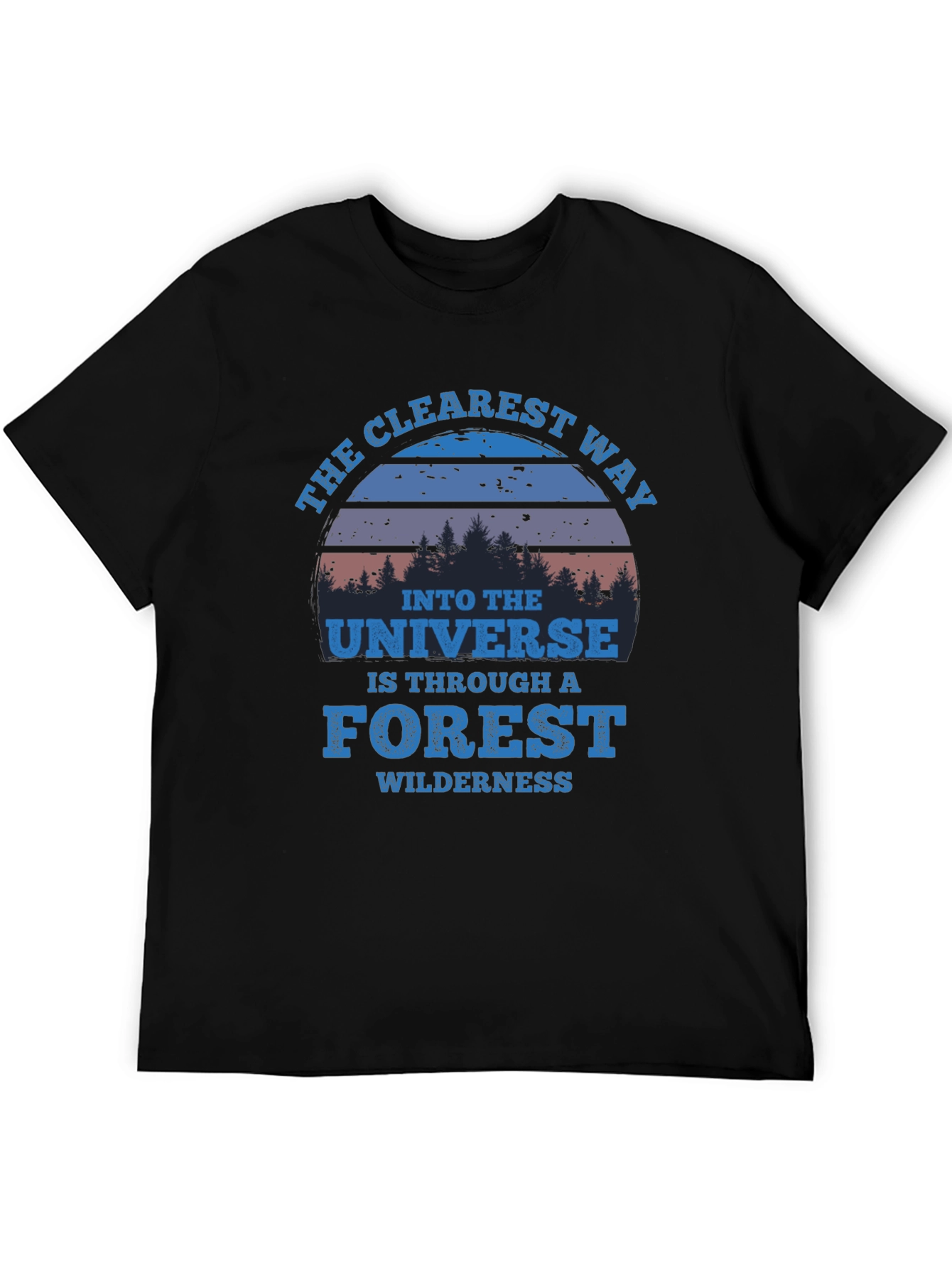 Forest Universe T-Shirt - Wilderness Adventure Tee