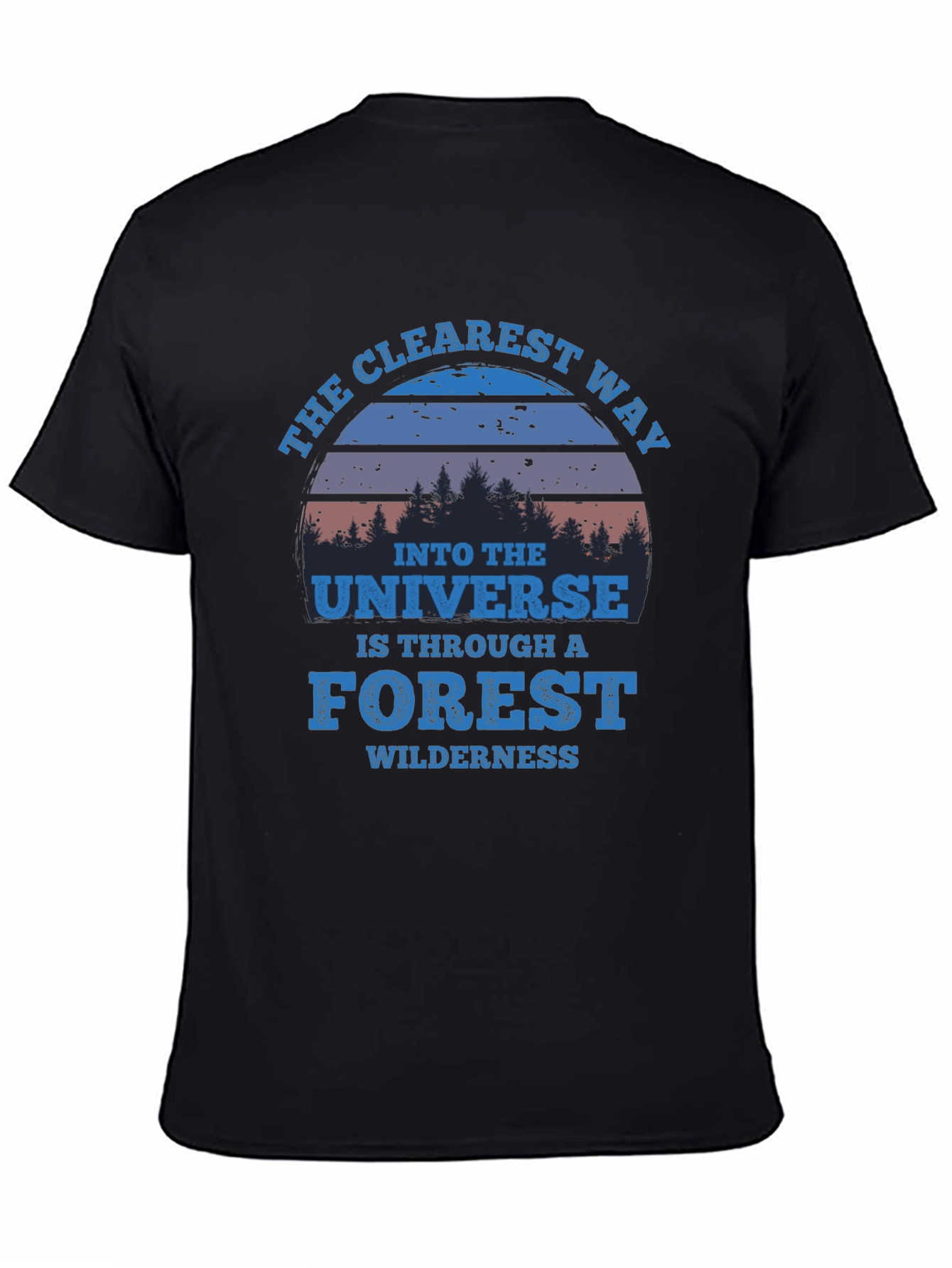 Forest Universe T-Shirt - Wilderness Adventure Tee