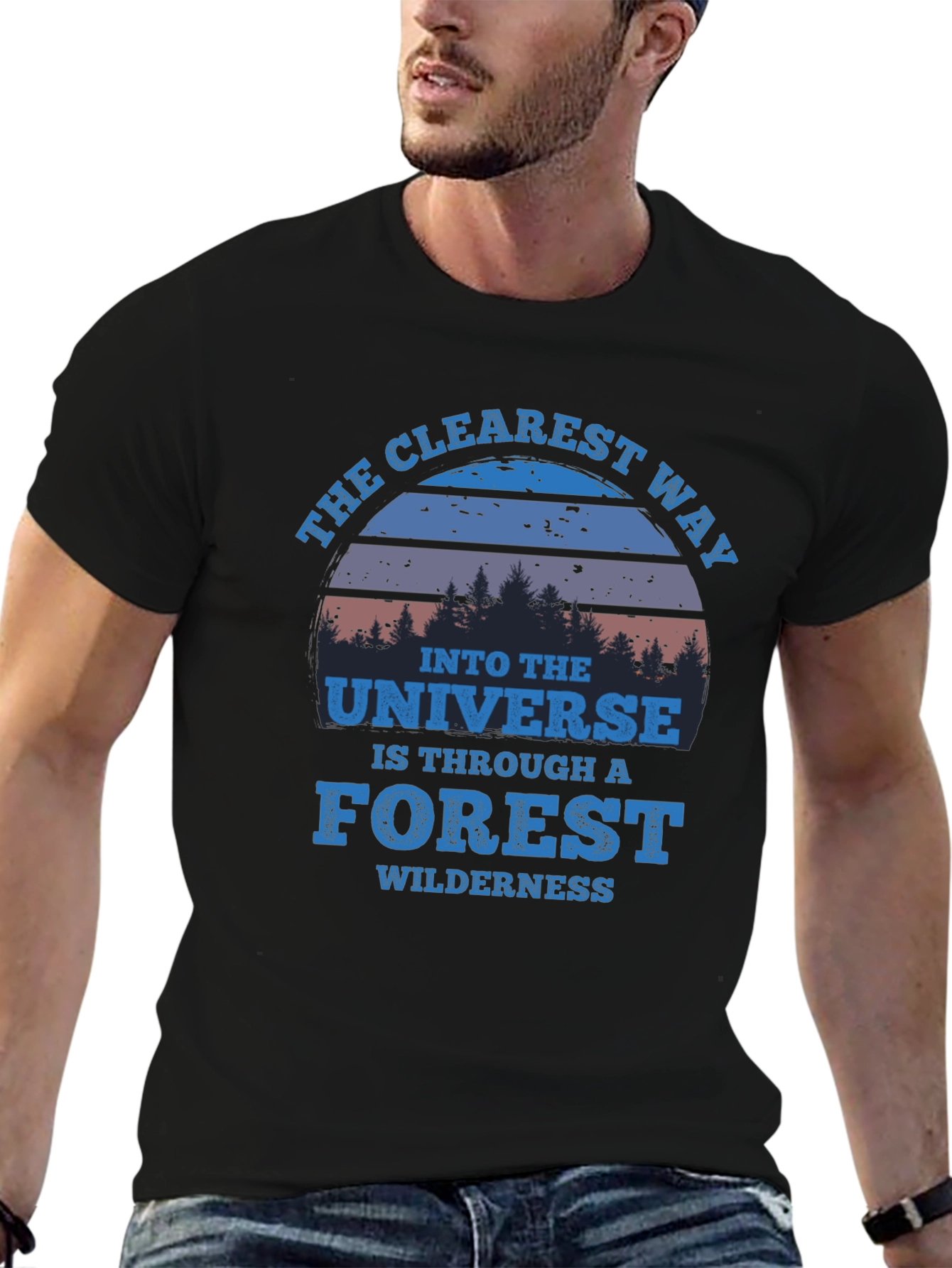 Forest Universe T-Shirt - Wilderness Adventure Tee