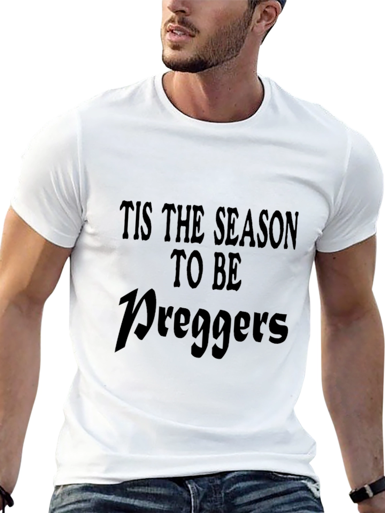 Tis The Season To Be Preggers T-Shirt