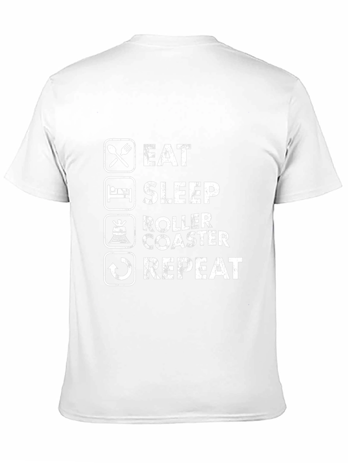Eat Sleep Roller Coaster Repeat T-Shirt