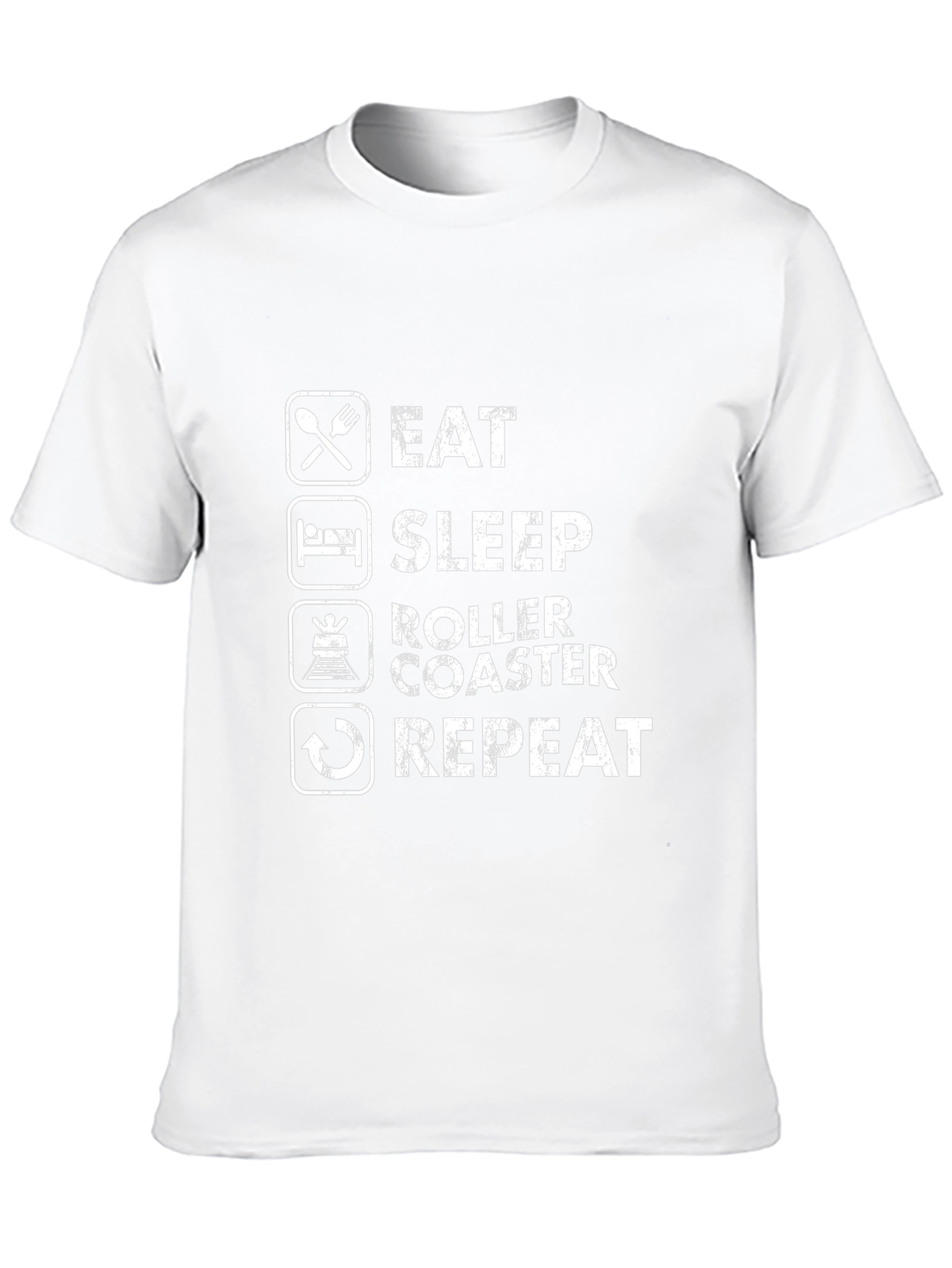 Eat Sleep Roller Coaster Repeat T-Shirt
