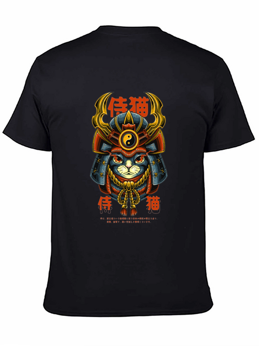 Samurai Cat Graphic Tee