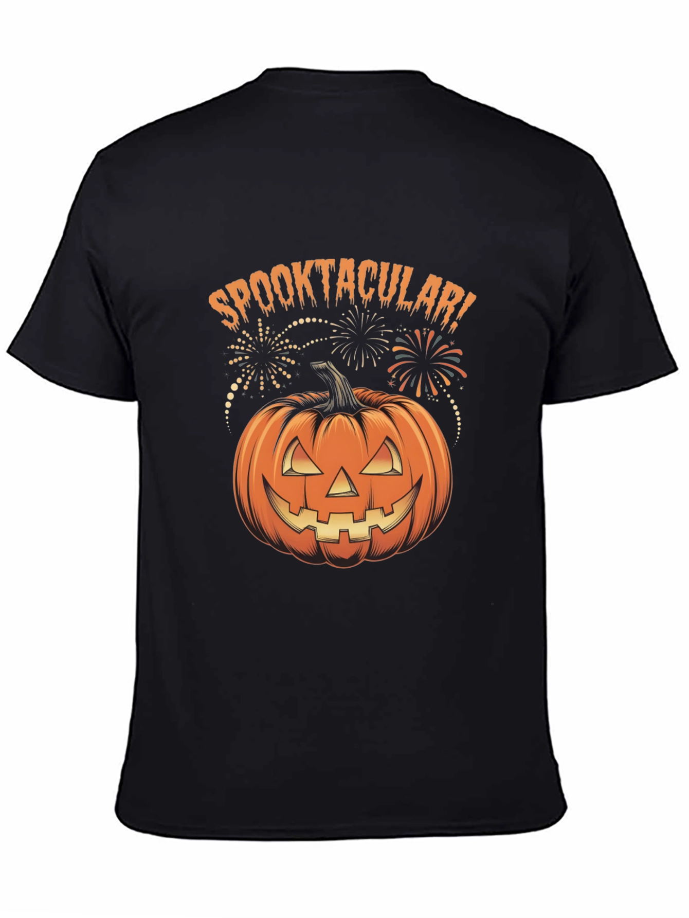 Spooktacular Pumpkin Halloween T-Shirt
