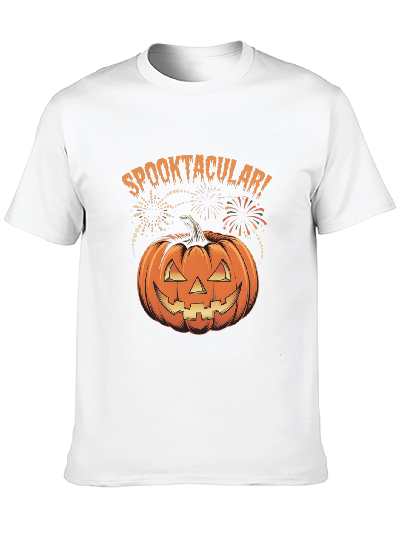 Spooktacular Pumpkin Halloween T-Shirt