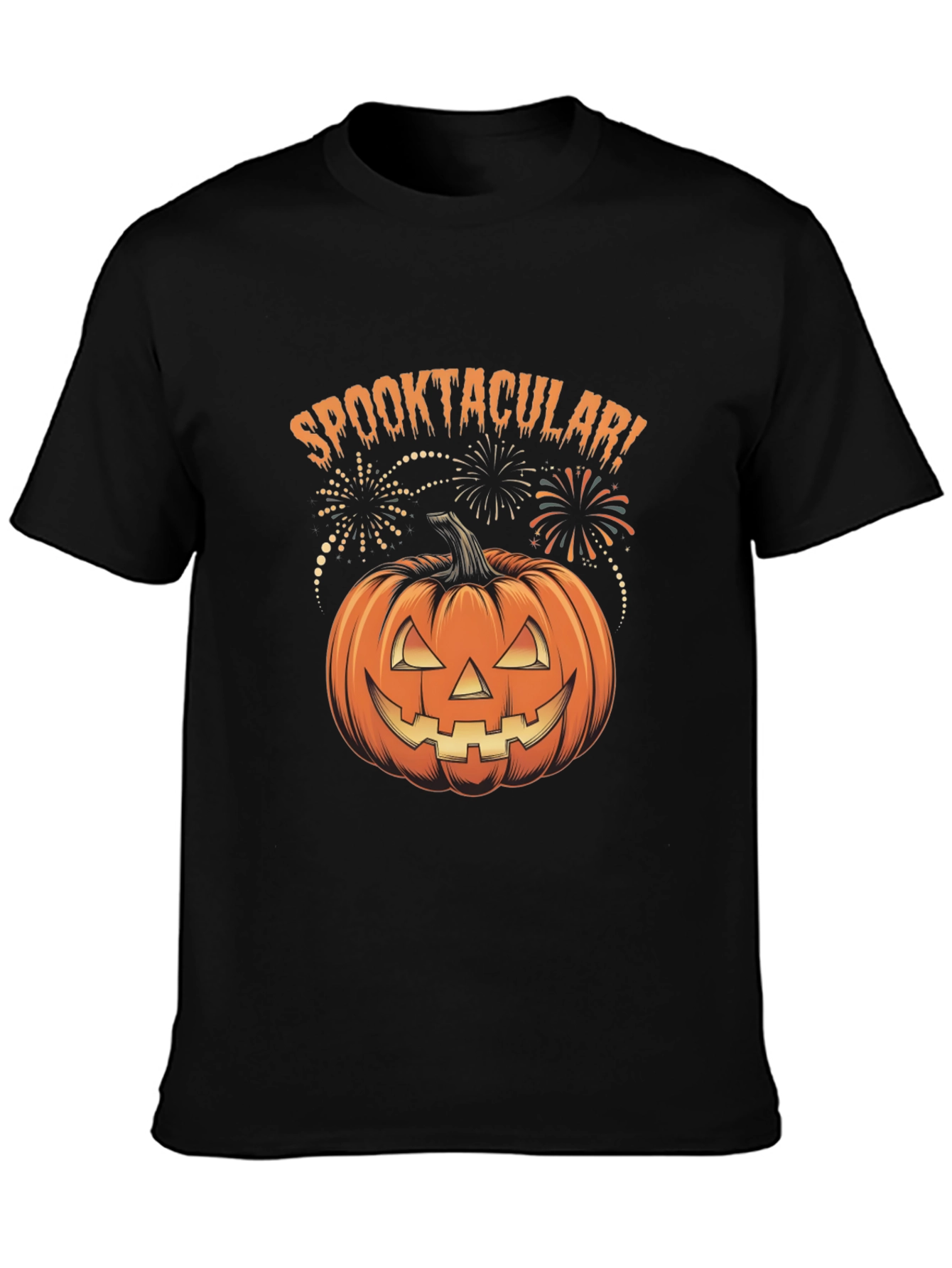 Spooktacular Pumpkin Halloween T-Shirt