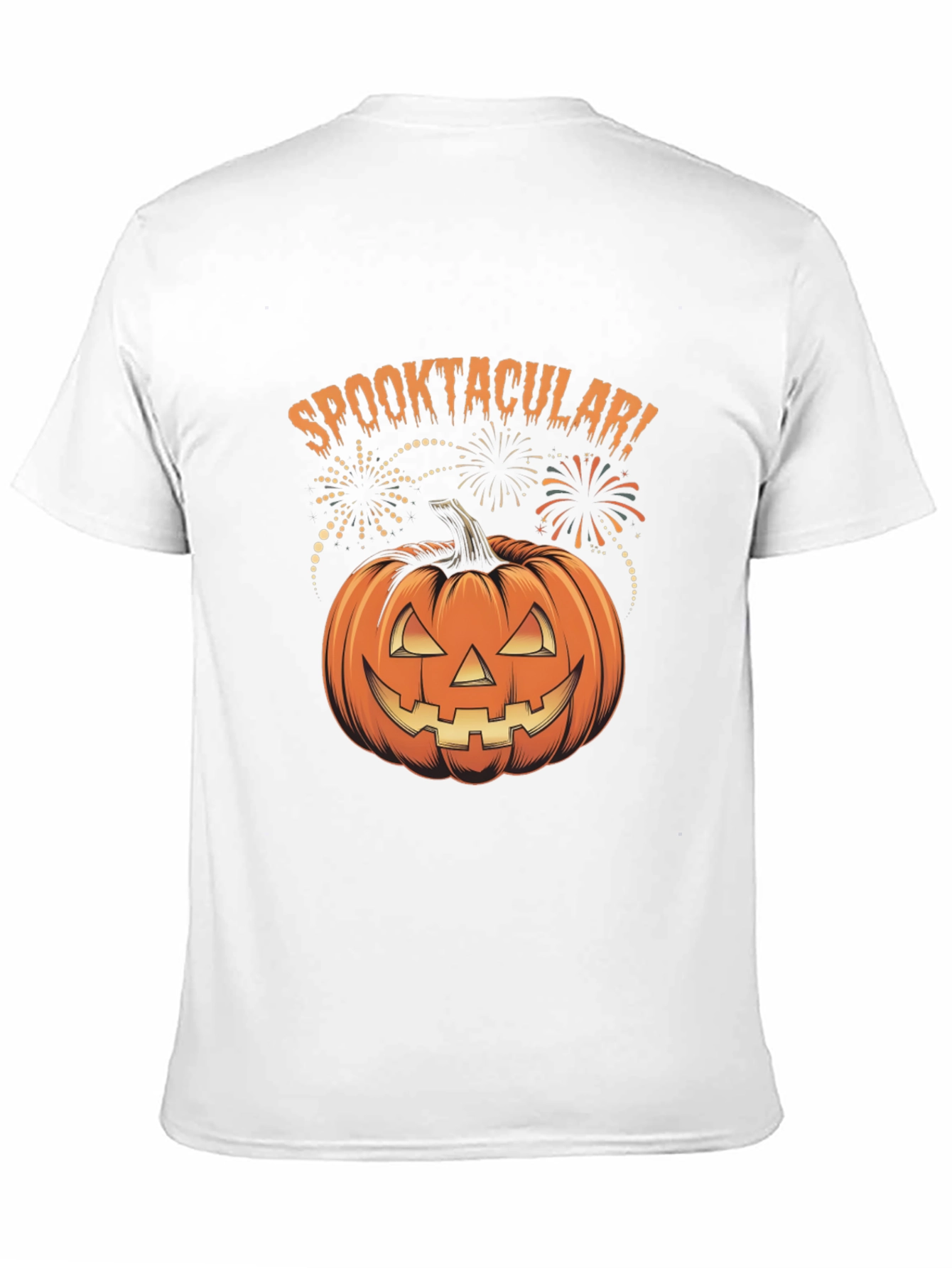 Spooktacular Pumpkin Halloween T-Shirt