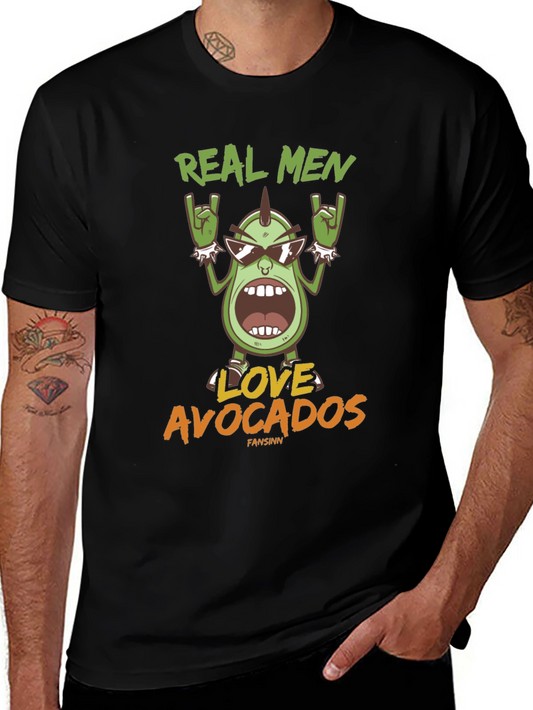 Real Men Love Avocados Graphic T-Shirt