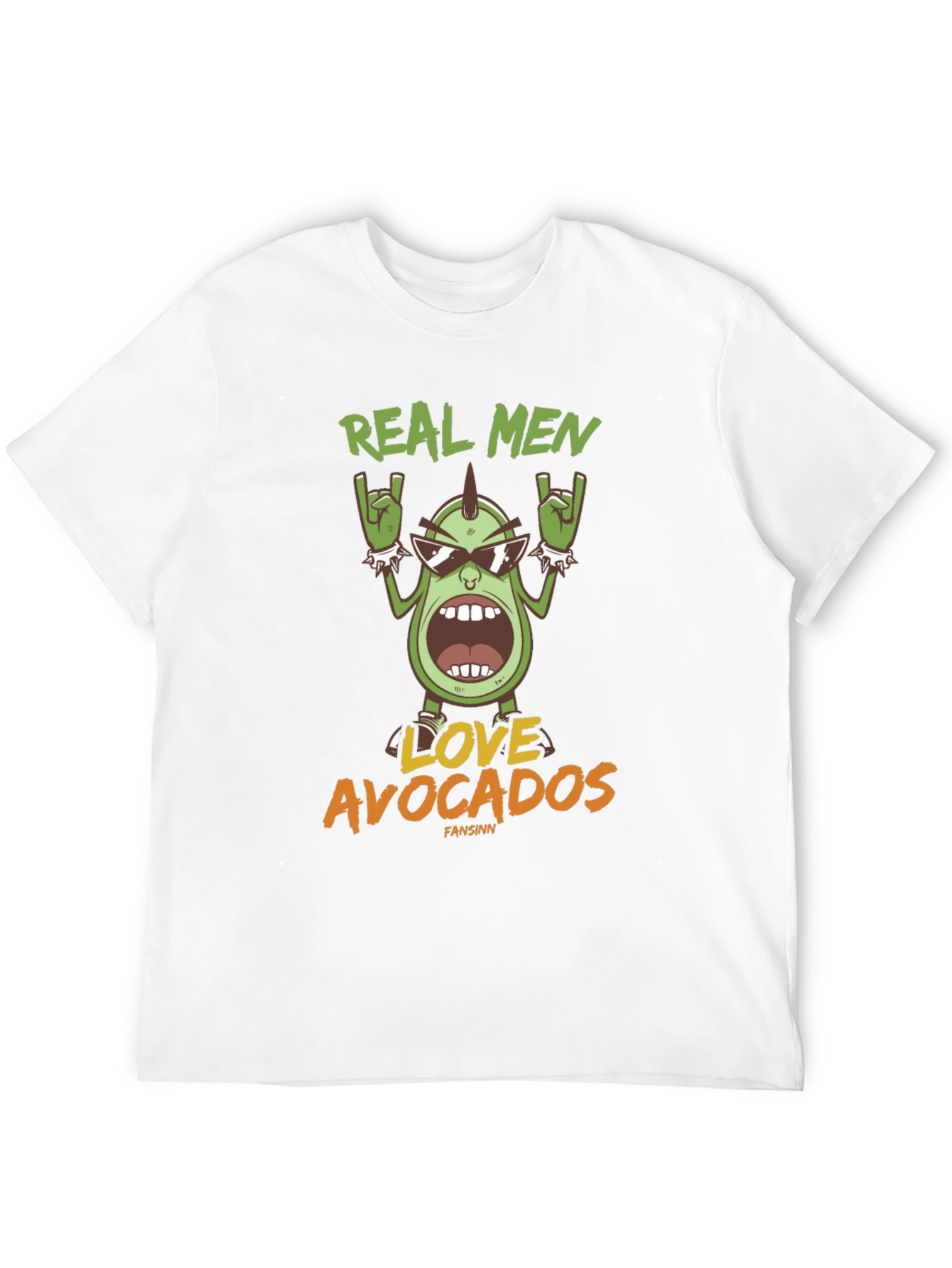 Real Men Love Avocados Graphic T-Shirt