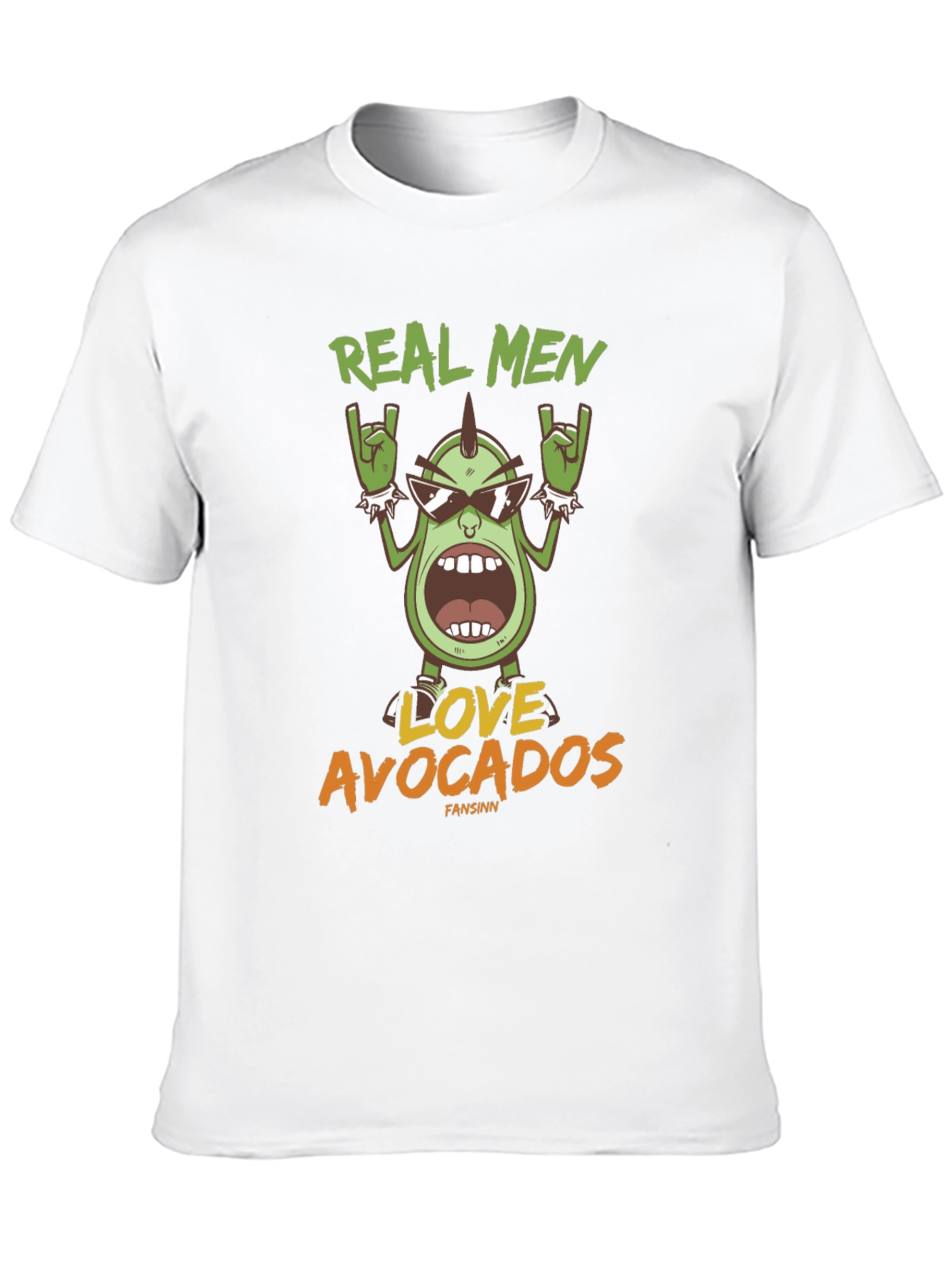 Real Men Love Avocados Graphic T-Shirt