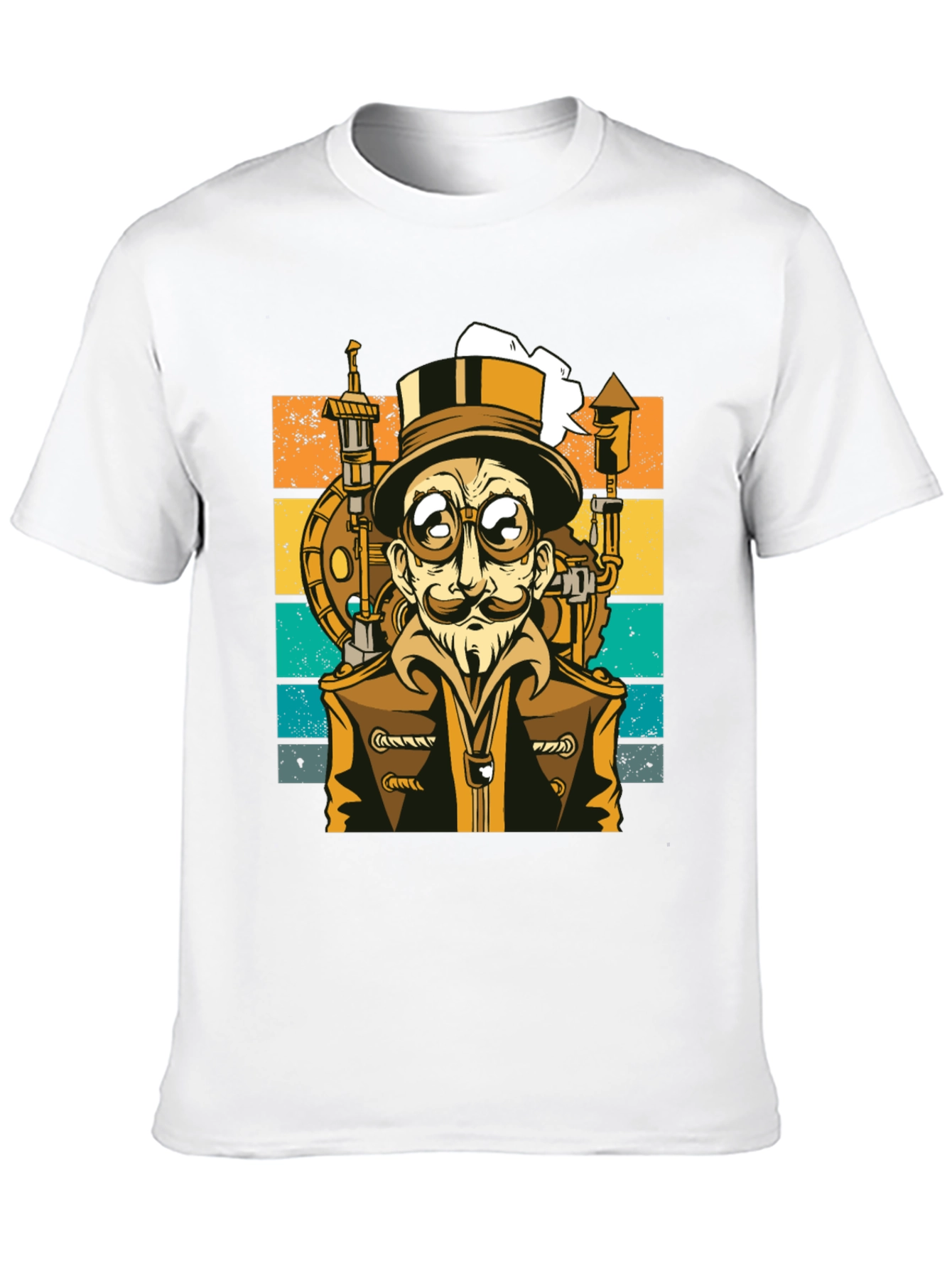 Steampunk Character Graphic Tee
