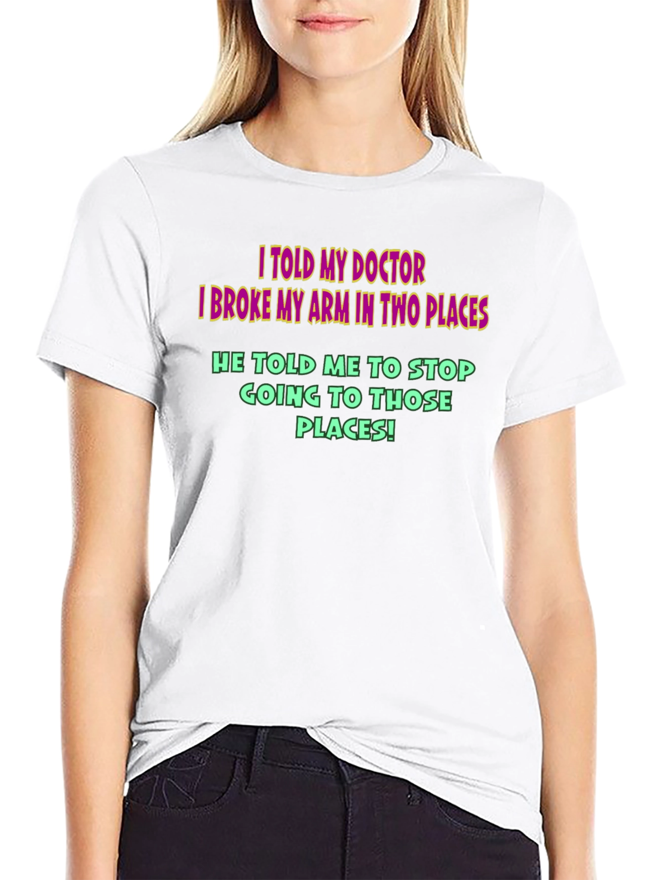 Funny Doctor Broken Arm T-Shirt