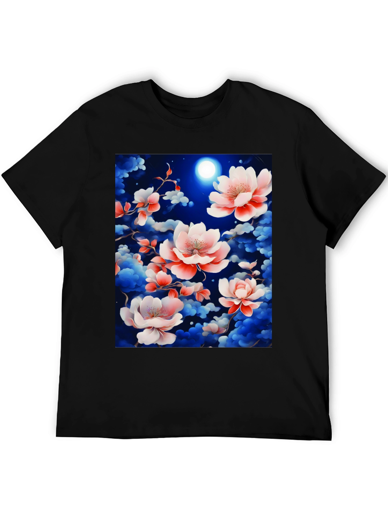 Floral Night Sky T-Shirt