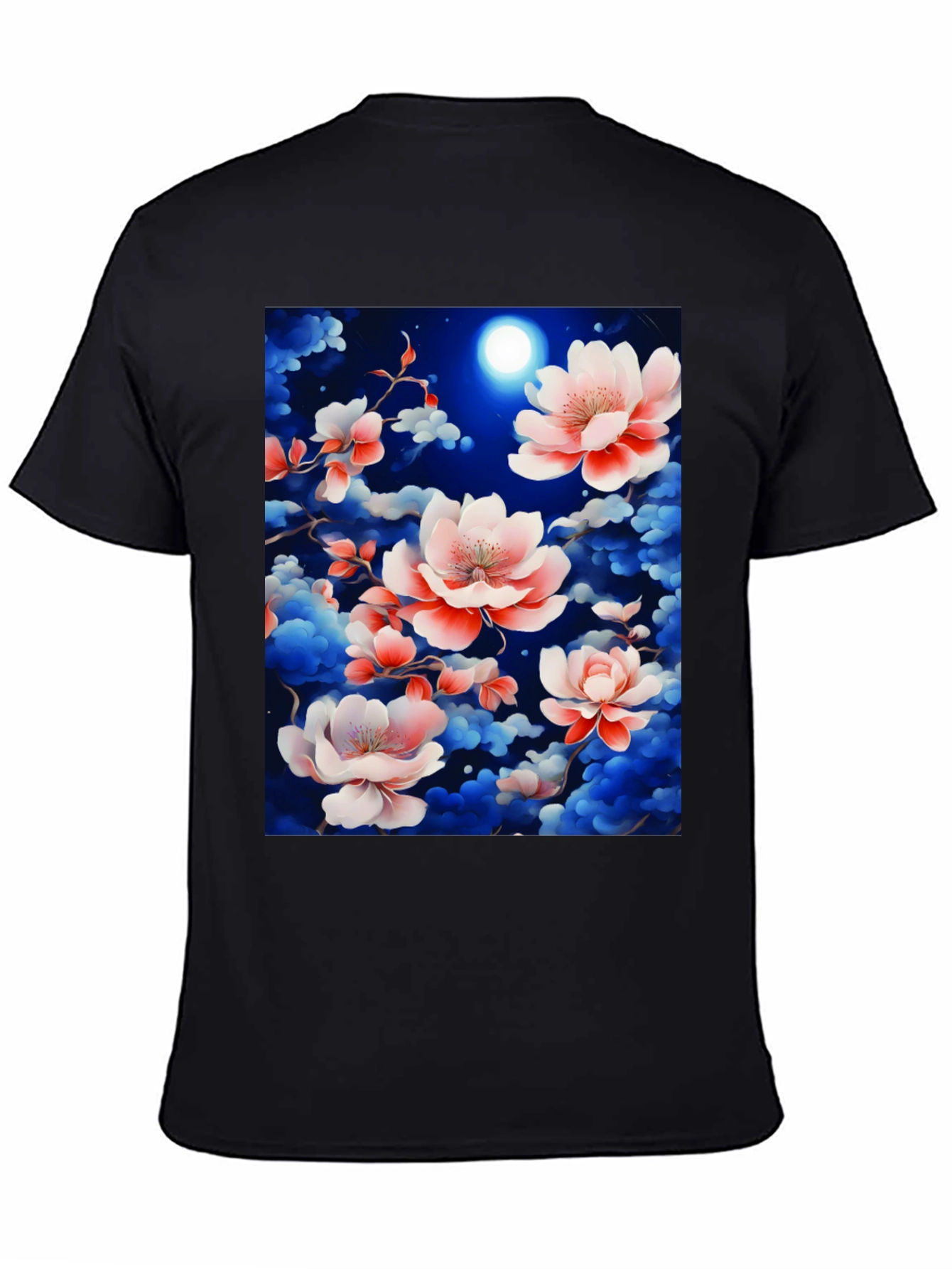 Floral Night Sky T-Shirt