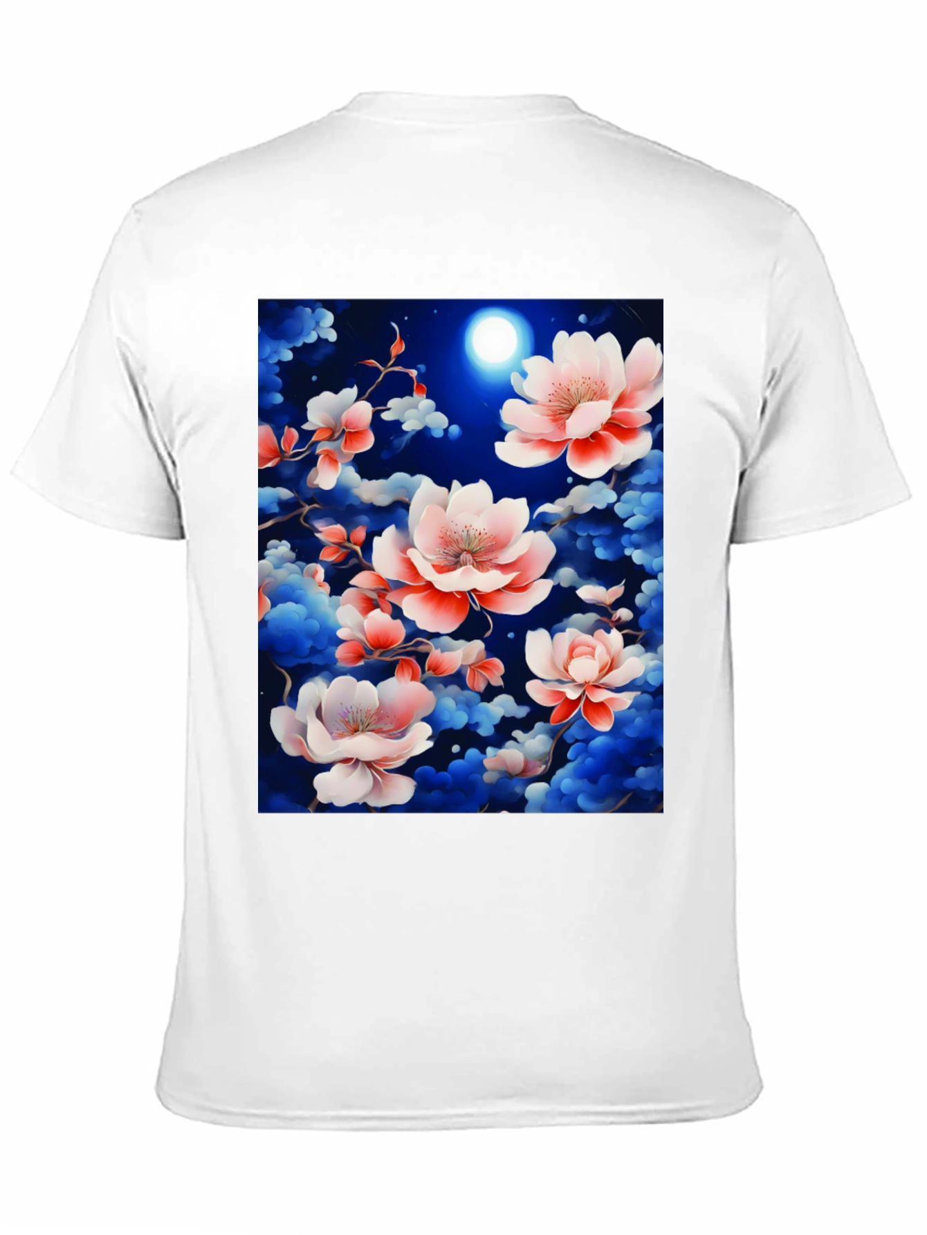 Floral Night Sky T-Shirt