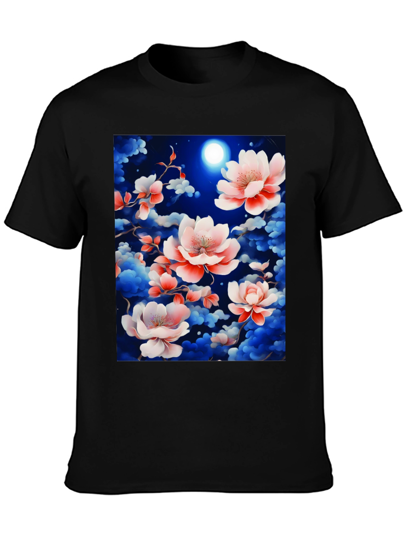 Floral Night Sky T-Shirt