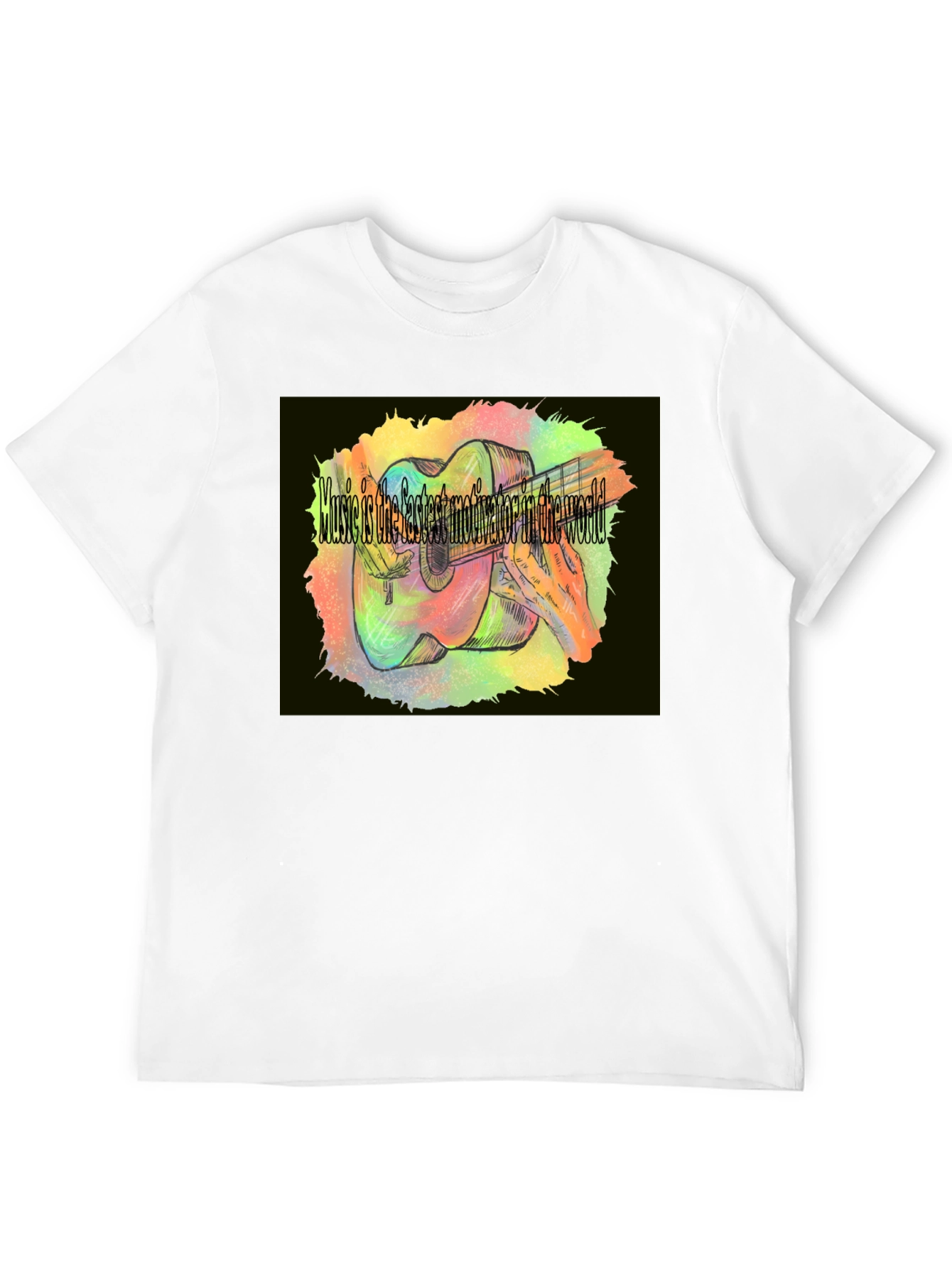 Music Motivation T-Shirt - Guitar Player Apparel