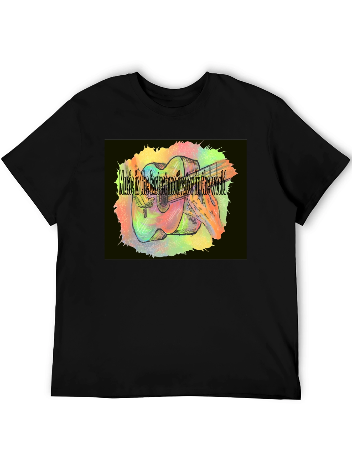 Music Motivation T-Shirt - Guitar Player Apparel