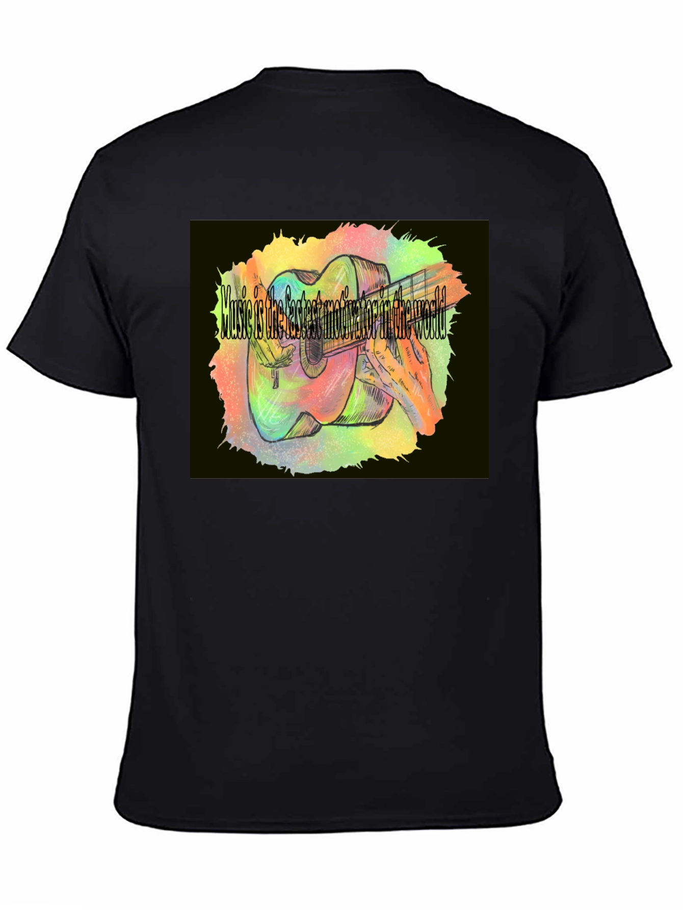 Music Motivation T-Shirt - Guitar Player Apparel