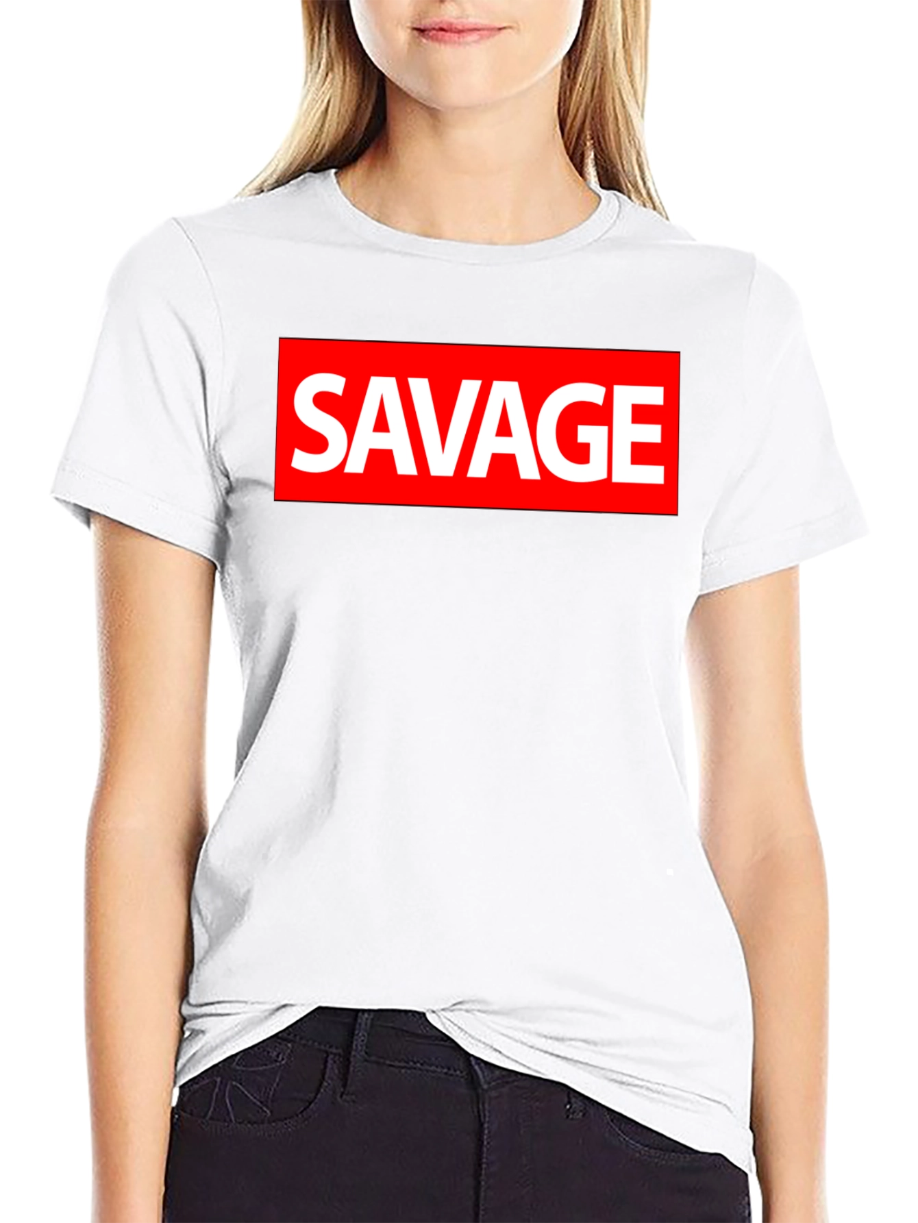 Savage Graphic Tee - Bold Streetwear Style