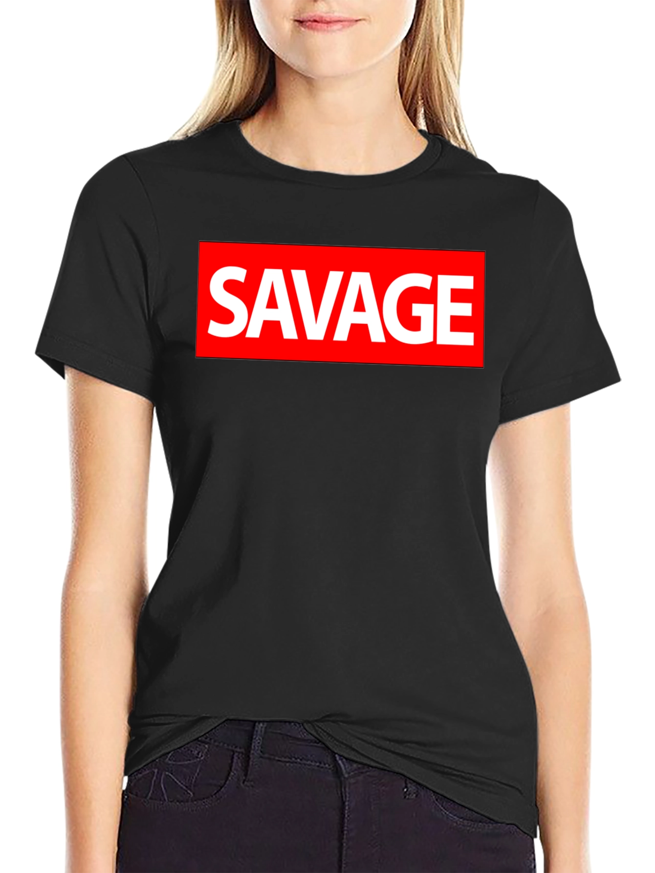 Savage Graphic Tee - Bold Streetwear Style