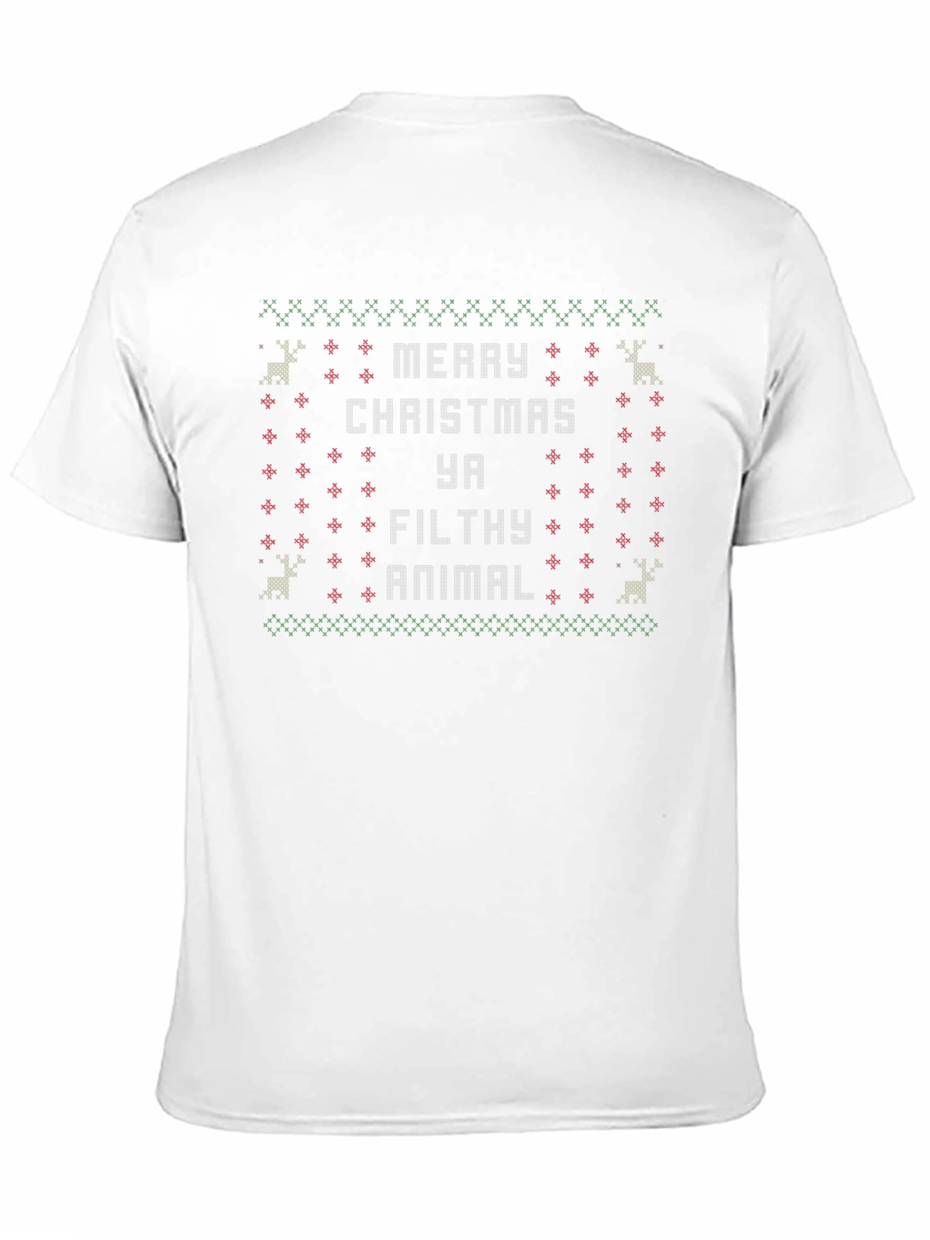 Merry Christmas Ya Filthy Animal Holiday Graphic Tee
