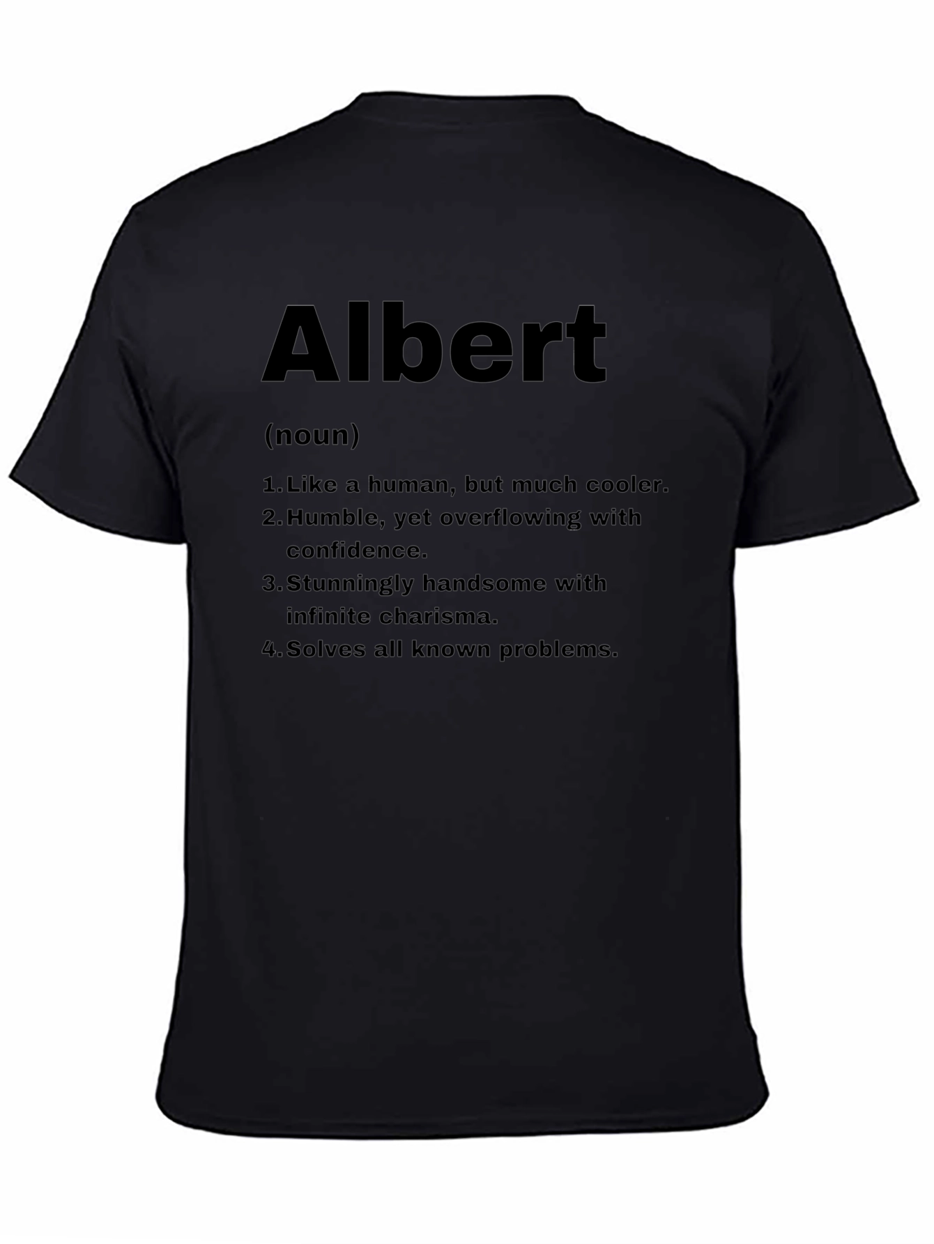 Albert Definition T-Shirt Cool Funny Gift