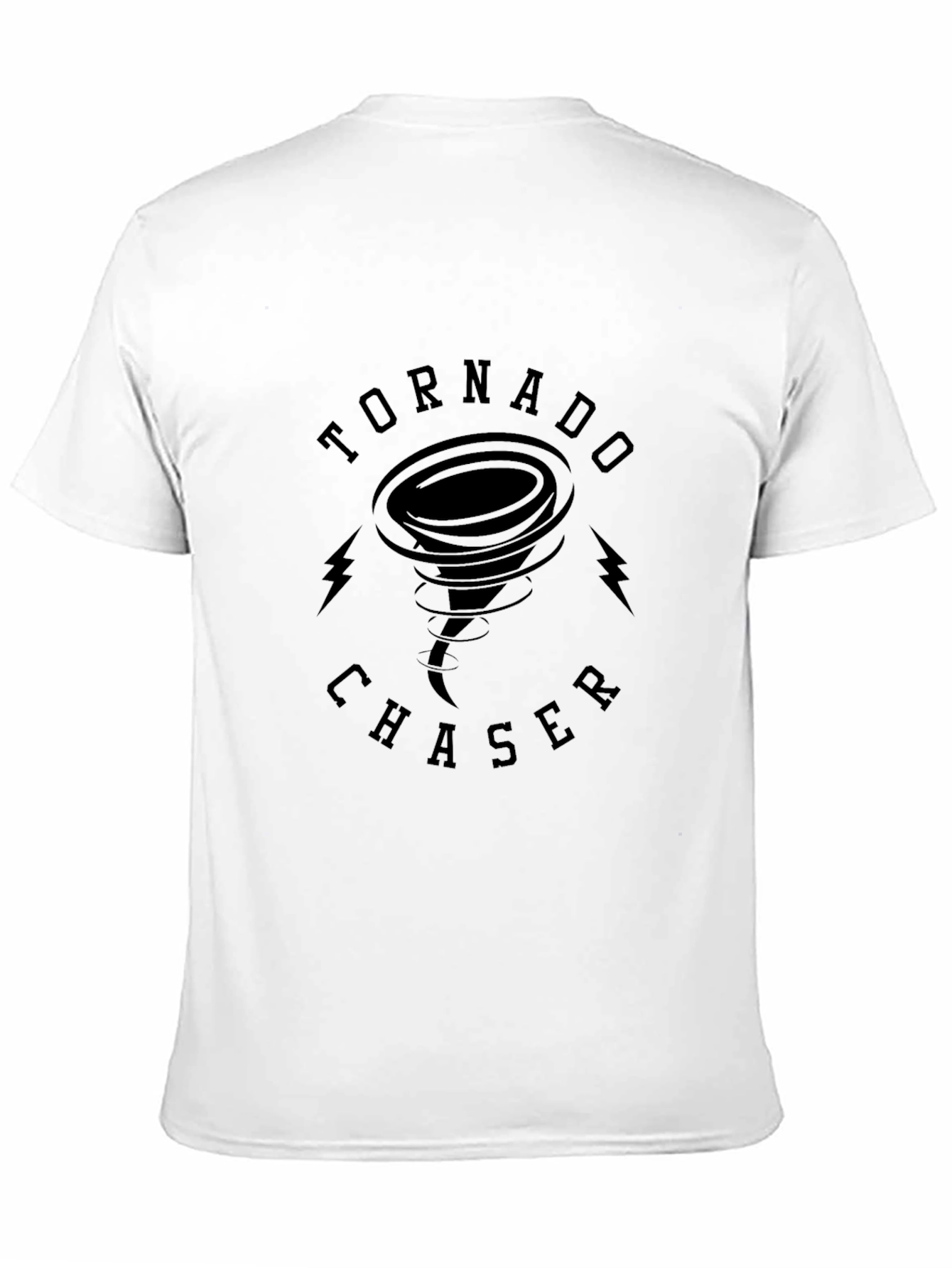 Tornado Chaser T-Shirt - Black Graphic Tee