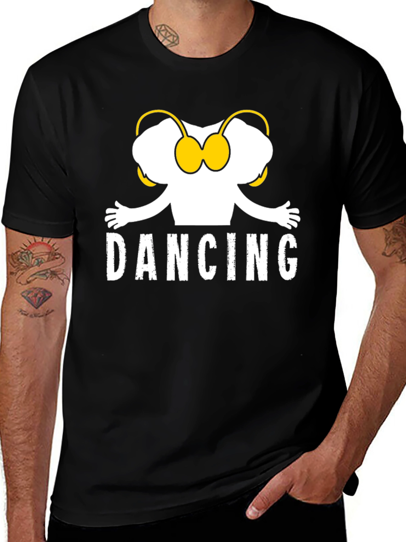 Dancing Headphones T-Shirt