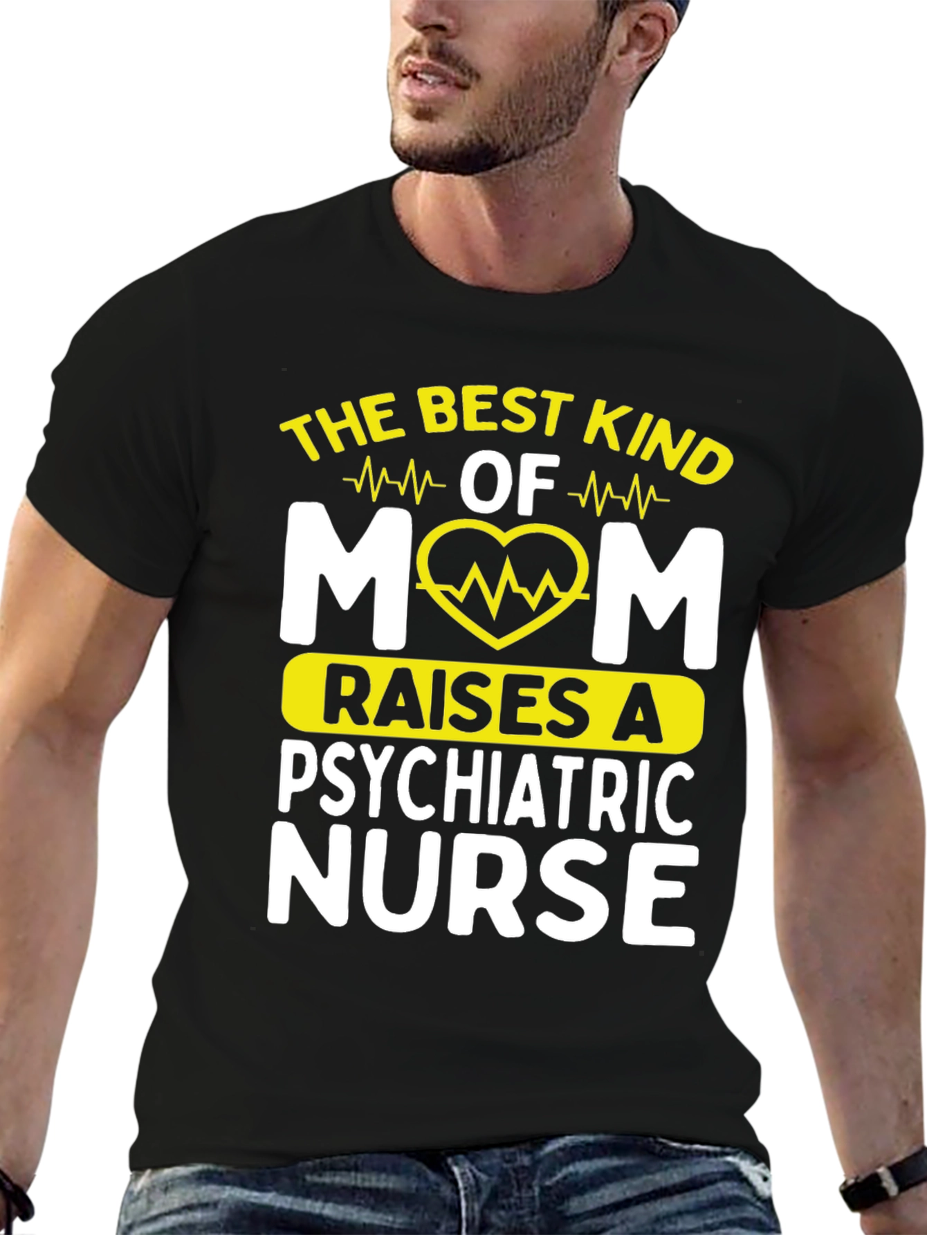 Best Kind of Mom Psychiatric Nurse T-Shirt