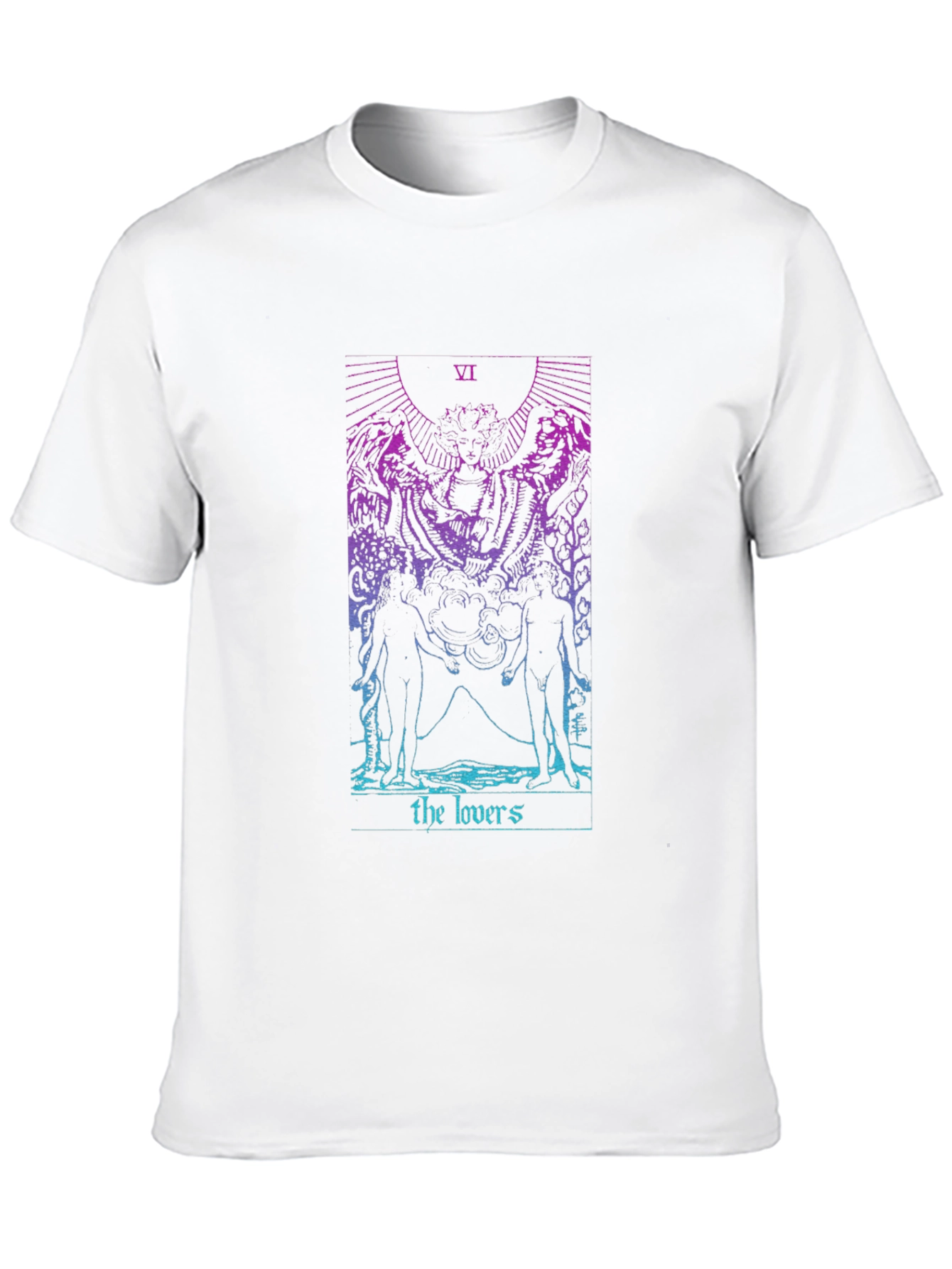 The Lovers Tarot Card T-Shirt