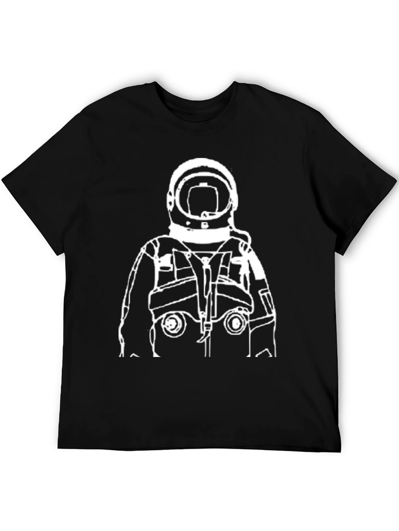Astronaut Graphic Black T-Shirt
