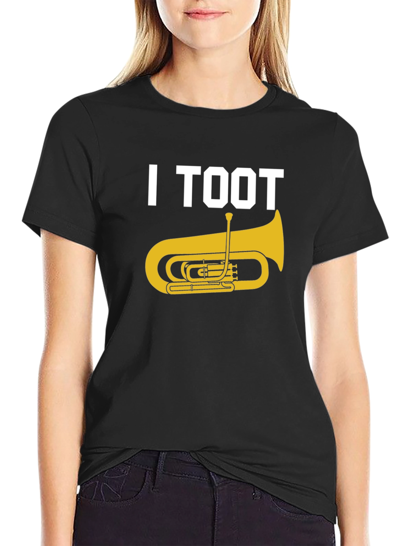 I Toot Tuba Funny Musician T-Shirt