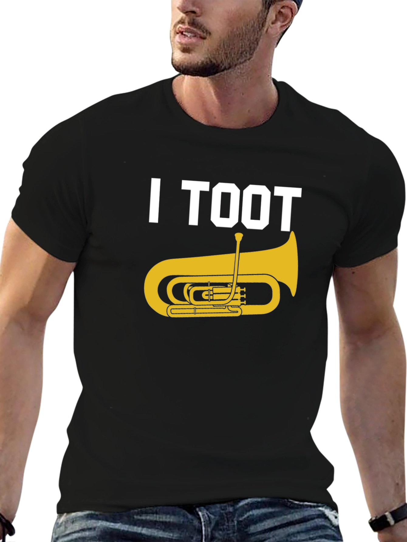 I Toot Tuba Funny Musician T-Shirt