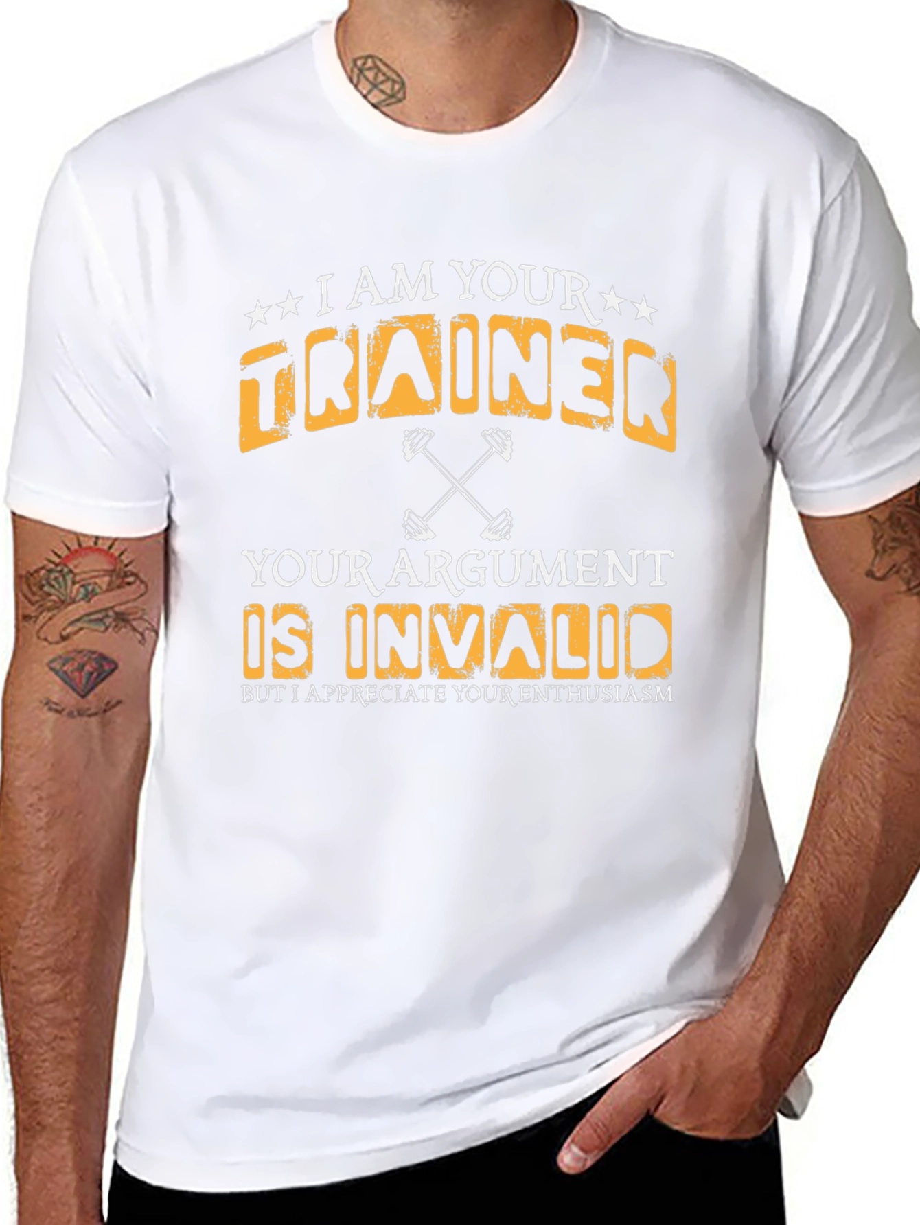 I Am Your Trainer Funny Gym T-Shirt