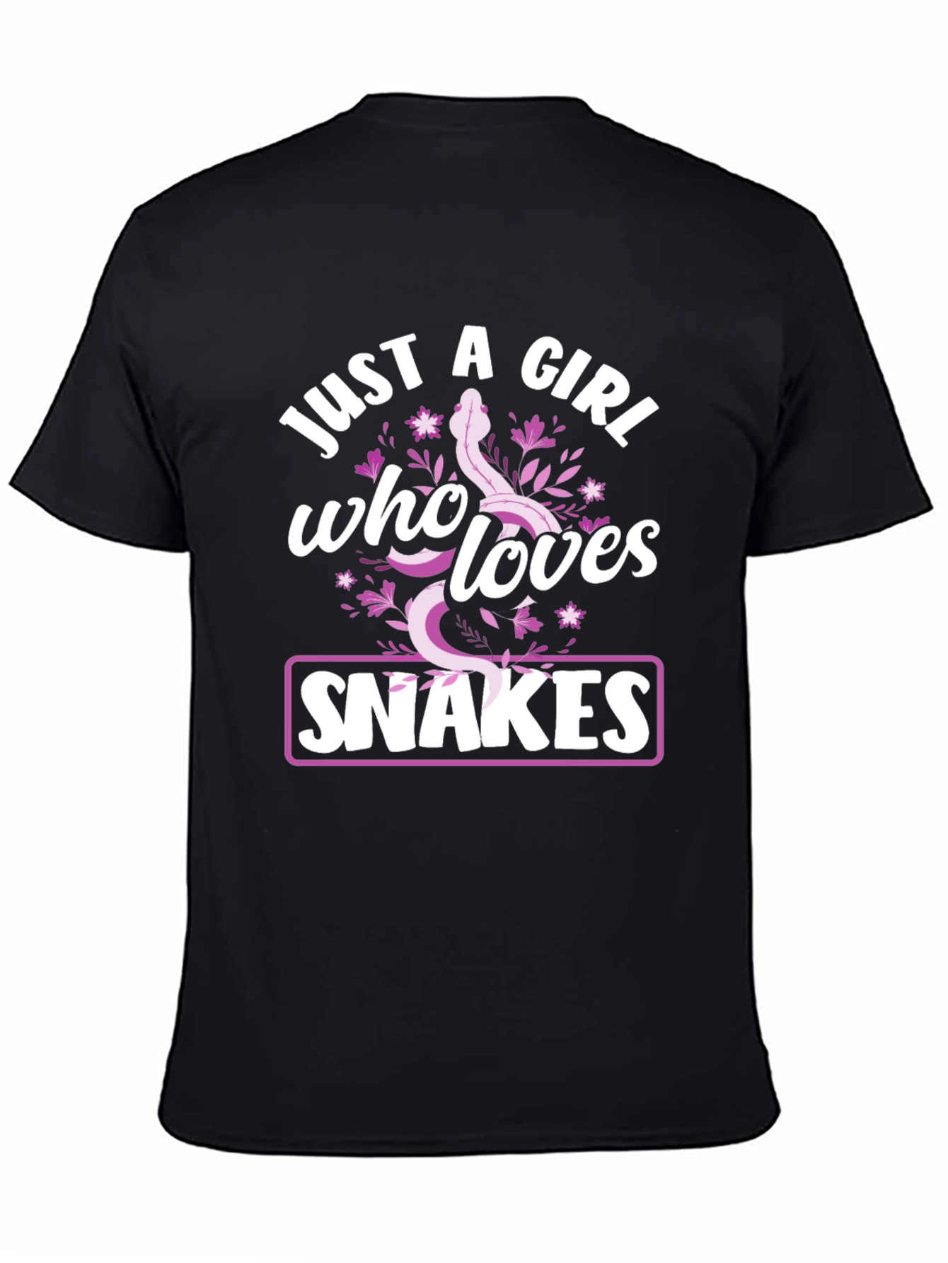 Just A Girl Who Loves Snakes T-Shirt