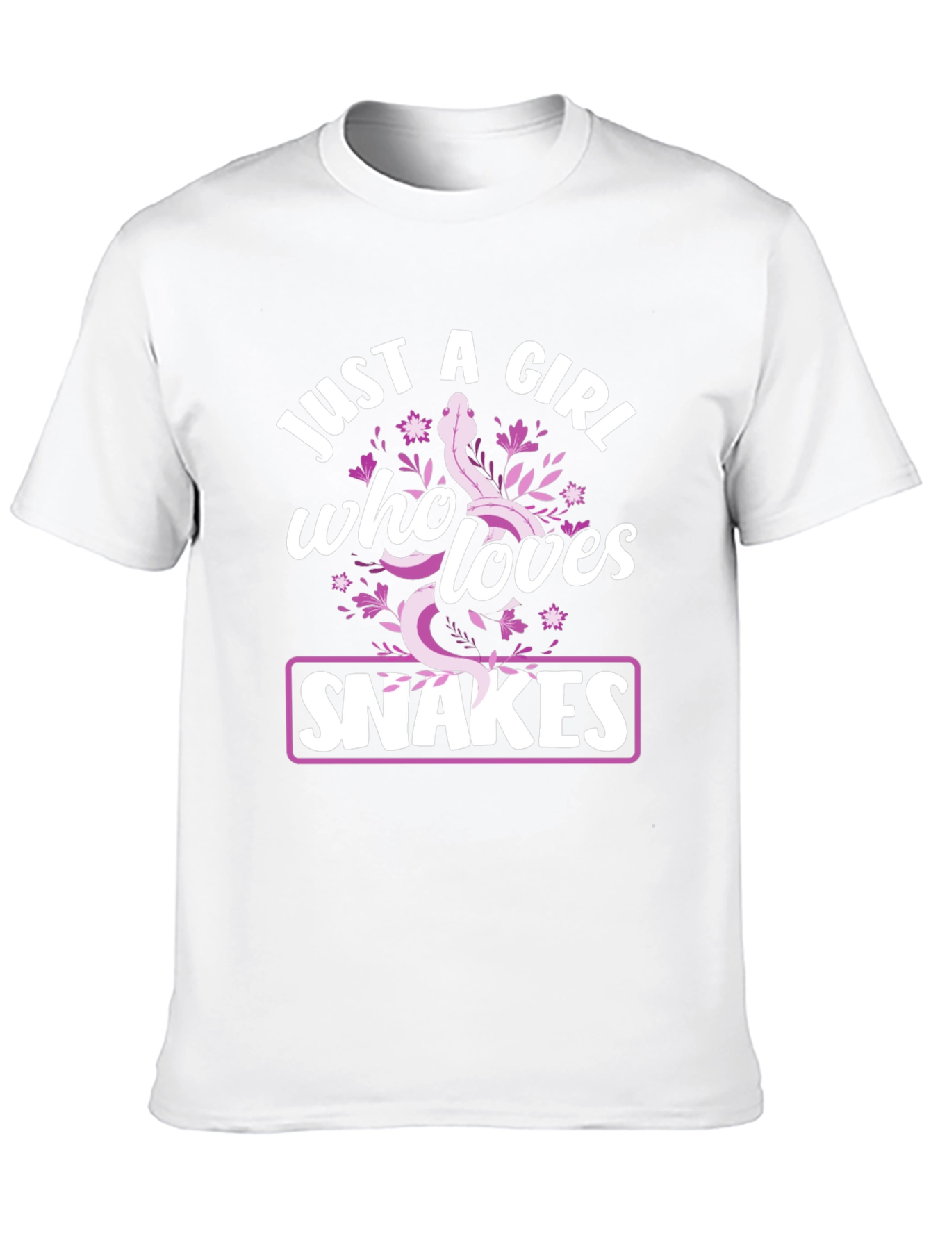 Just A Girl Who Loves Snakes T-Shirt