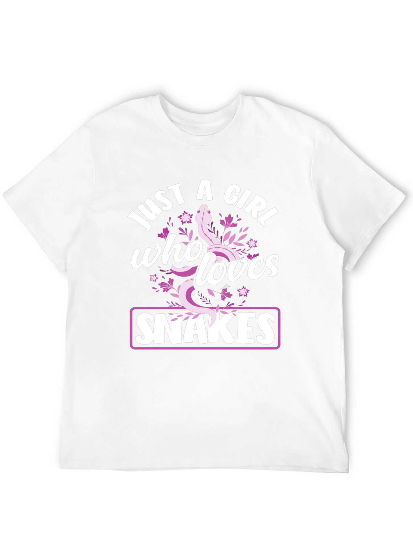 Just A Girl Who Loves Snakes T-Shirt
