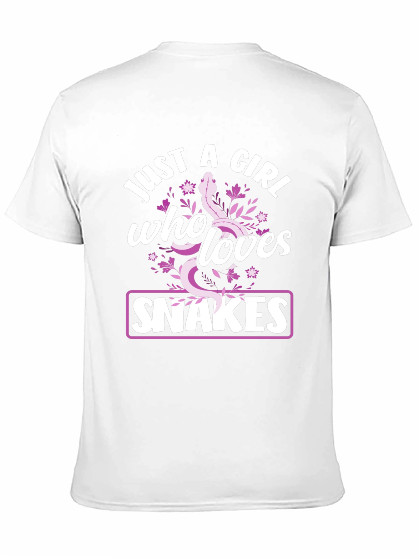 Just A Girl Who Loves Snakes T-Shirt